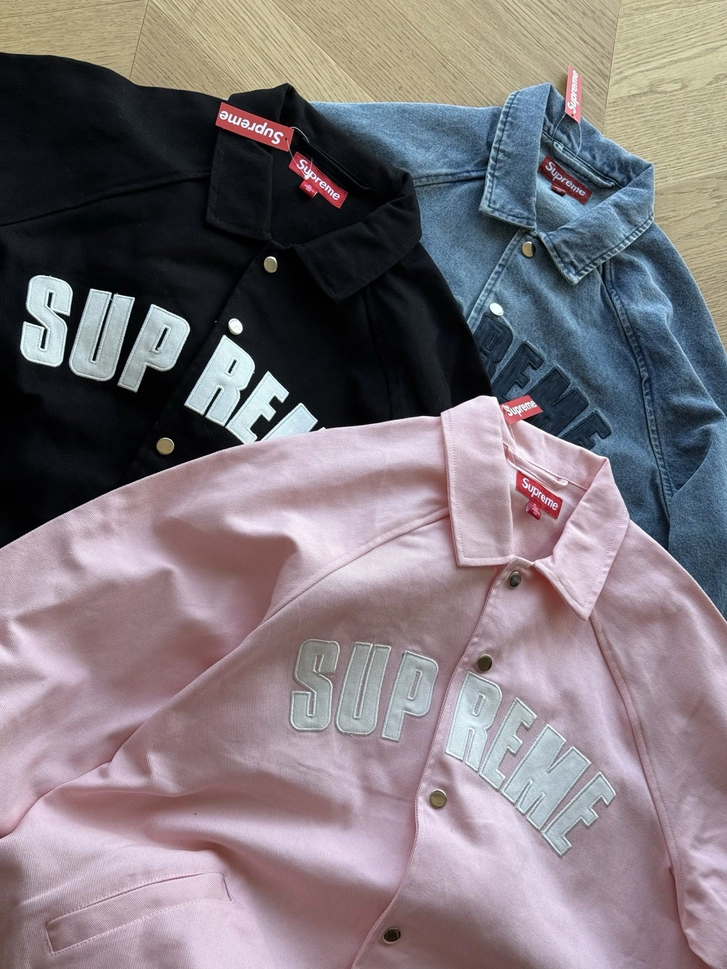 Gemini- S575 WEEK17 Arc Denim Coaches Jacket 3colour item:E-F524I1016-3