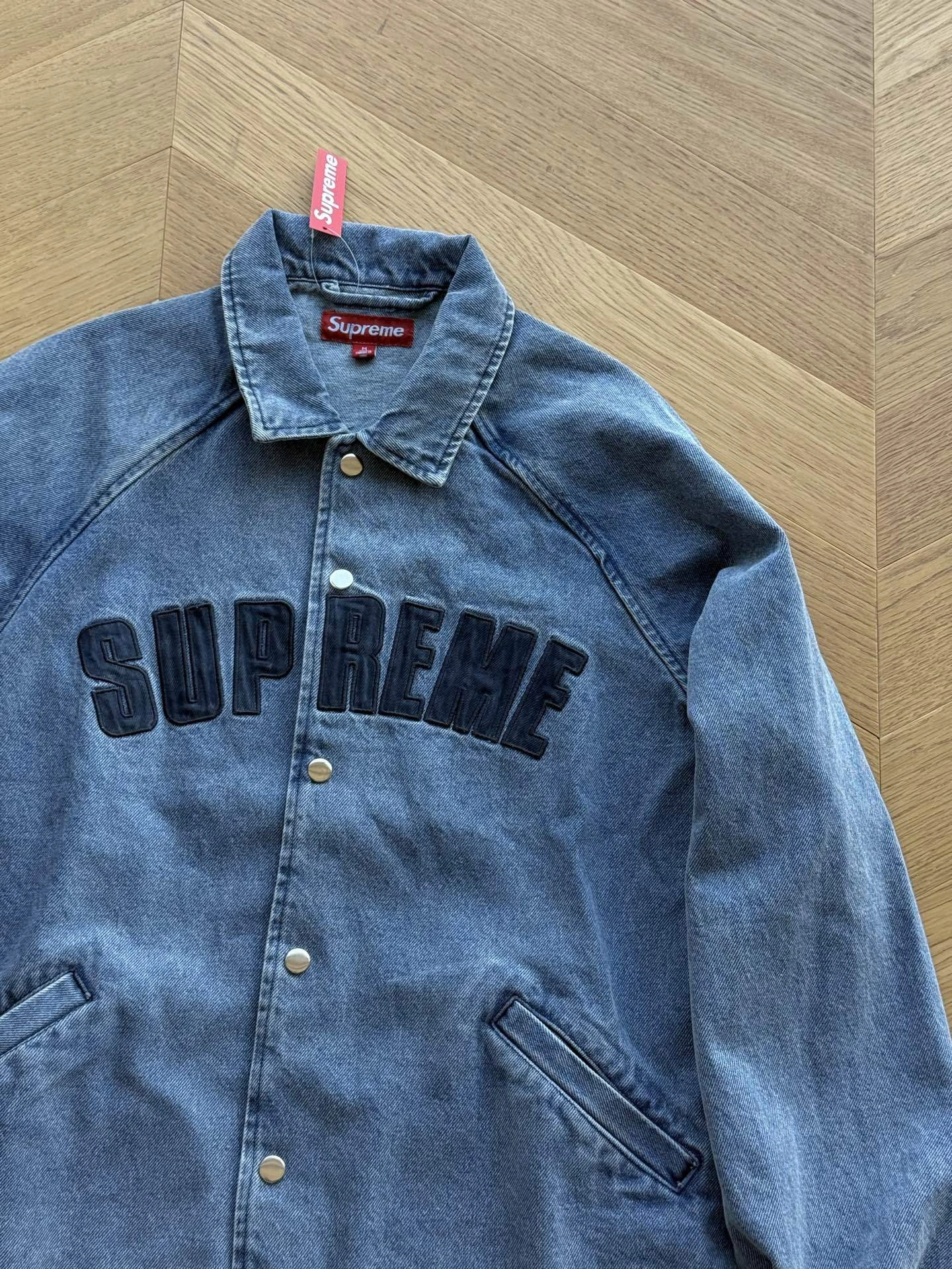 Gemini- S575 WEEK17 Arc Denim Coaches Jacket 3colour item:E-F524I1016-3