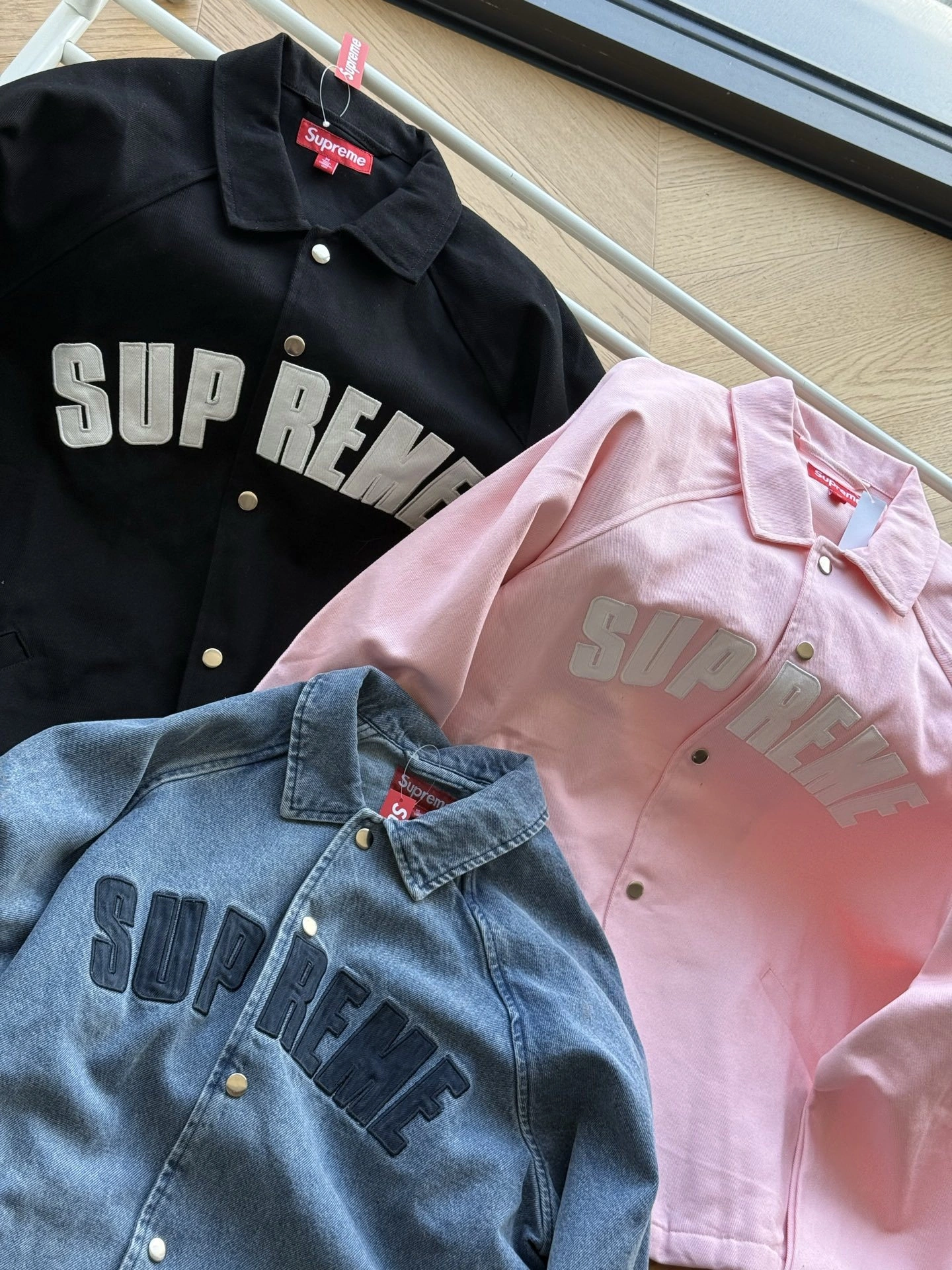 Gemini- S575 WEEK17 Arc Denim Coaches Jacket 3colour item:E-F524I1016-3