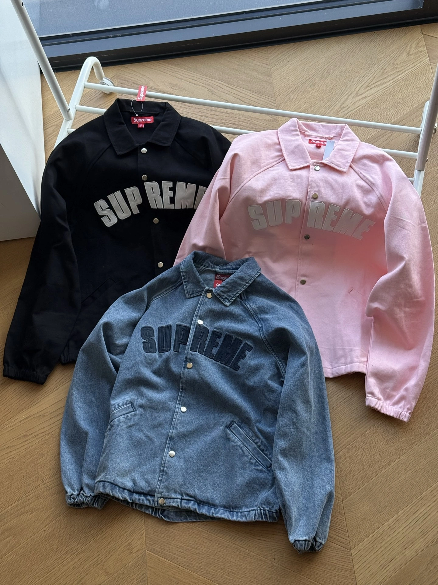Gemini- S575 WEEK17 Arc Denim Coaches Jacket 3colour item:E-F524I1016-3