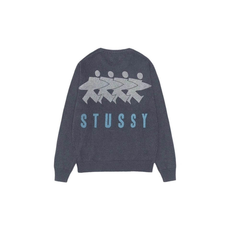 Gemini- St00 FW24 SURFMAN ICON COTTON LINEN CREW item:D-F125J2892H
