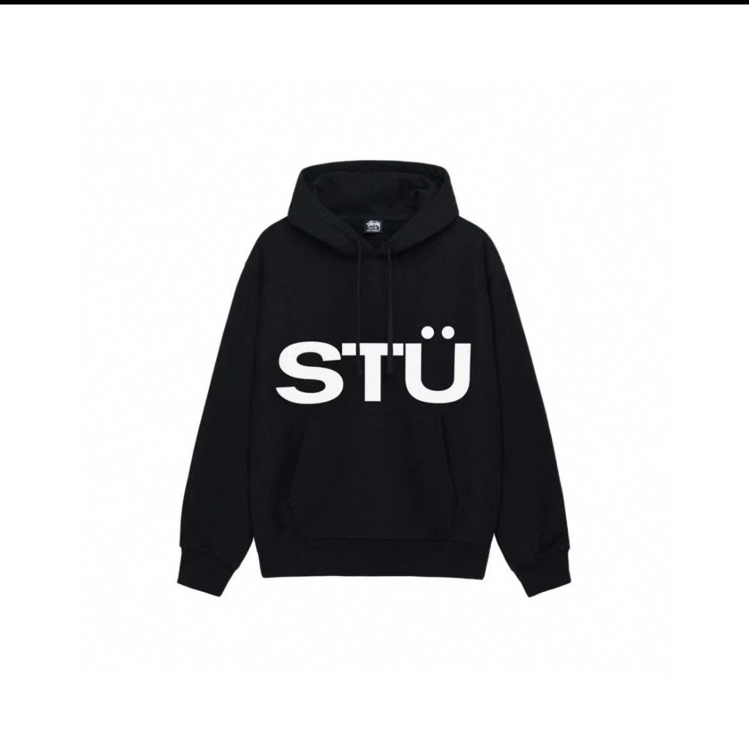 &Gemini- St00 SS24 ALL CAPS HOODIE oversized 2colour item:D-F402K2502-2