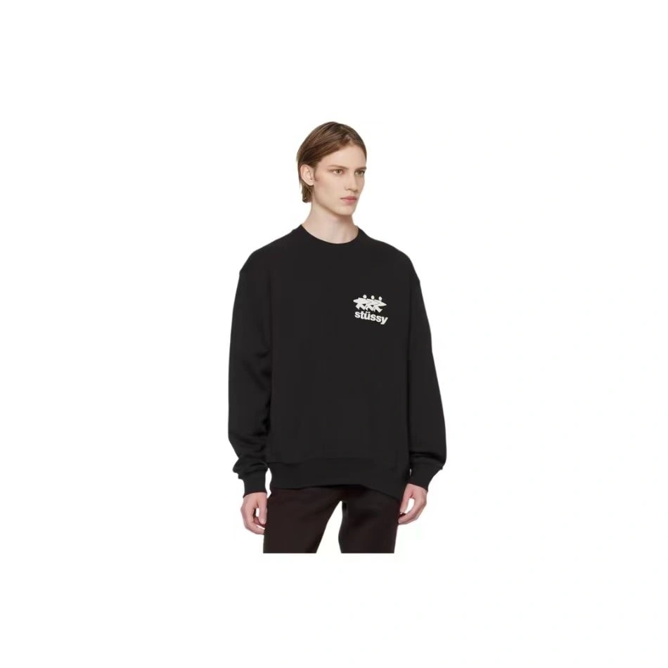Gemini- St00 SS24 SURFWALK CREW SWEATER ROSE 2colour item:D-F402K2504-2