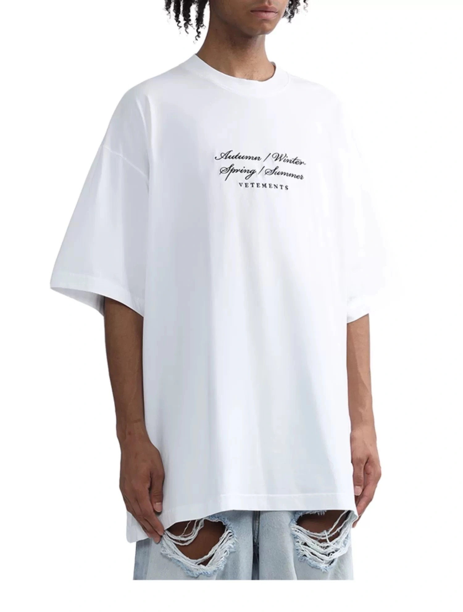 Gemini- V5t5759ts cotton oversized 2Colour item:D-FL41E0640-2