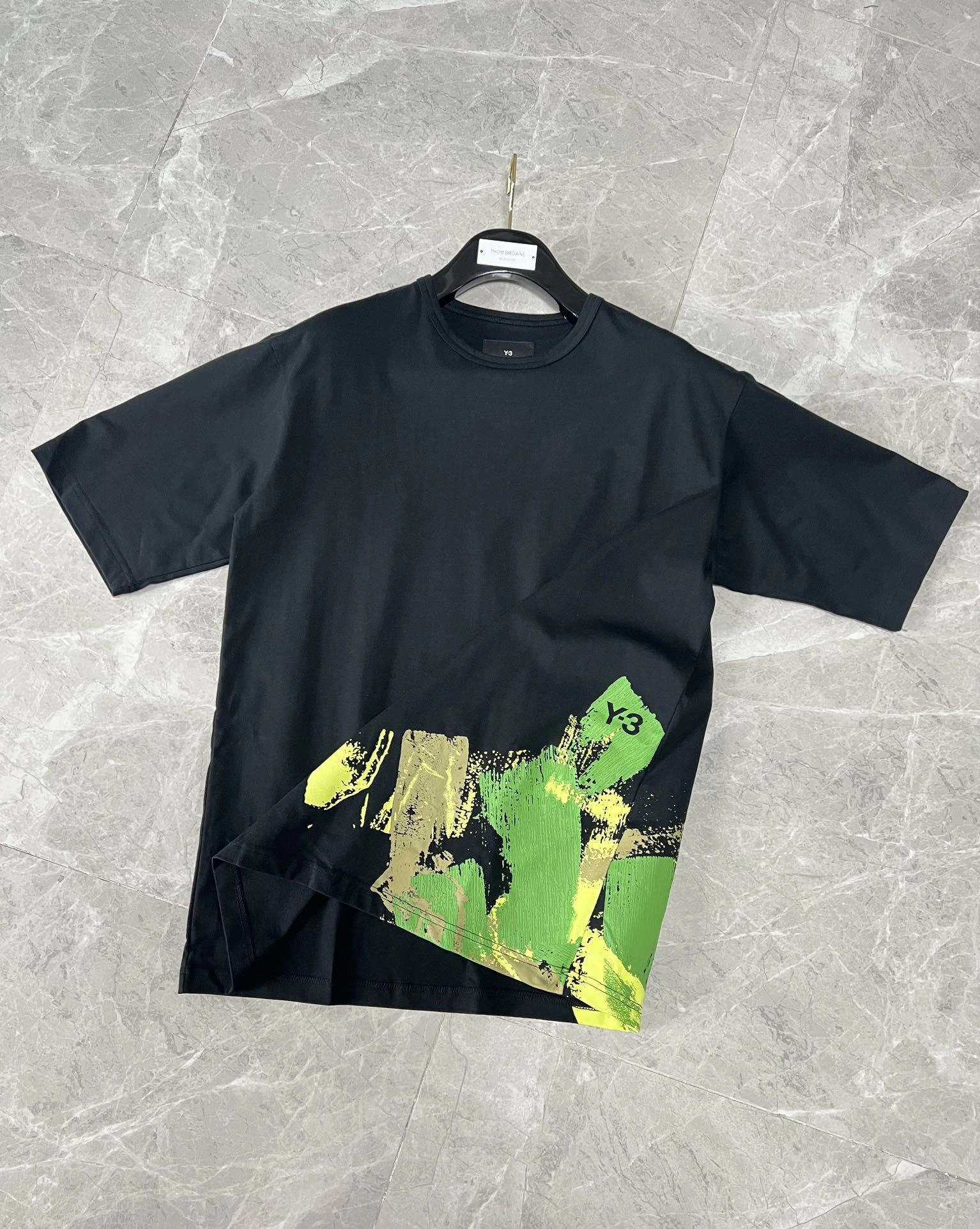 Gemini- Y-3 tee oversized 2Colour item:D-F527F0465-2