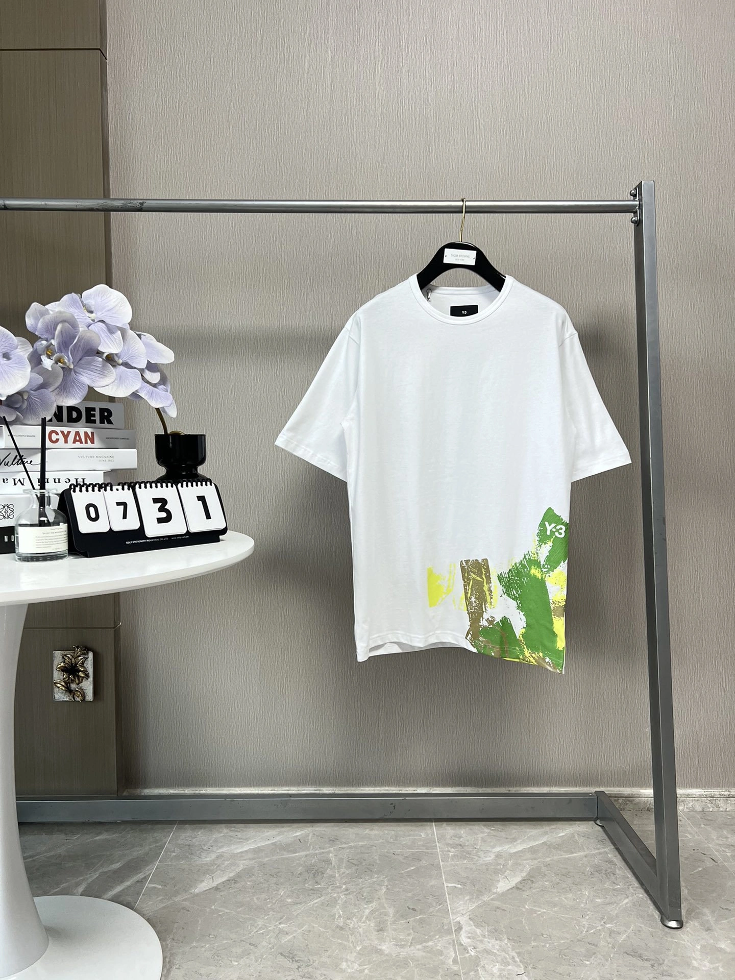 Gemini- Y-3 tee oversized 2Colour item:D-F527F0465-2