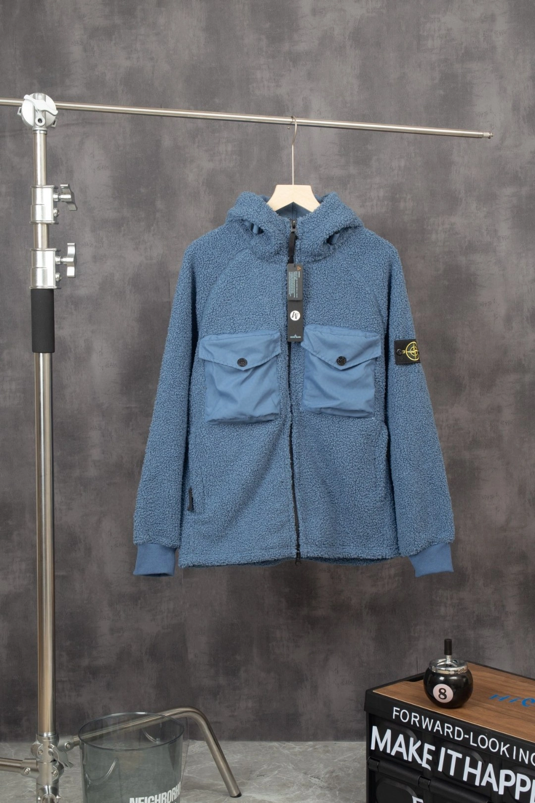 Gemini- berber fleece oversized 3Colour item:C-F403K0308-3