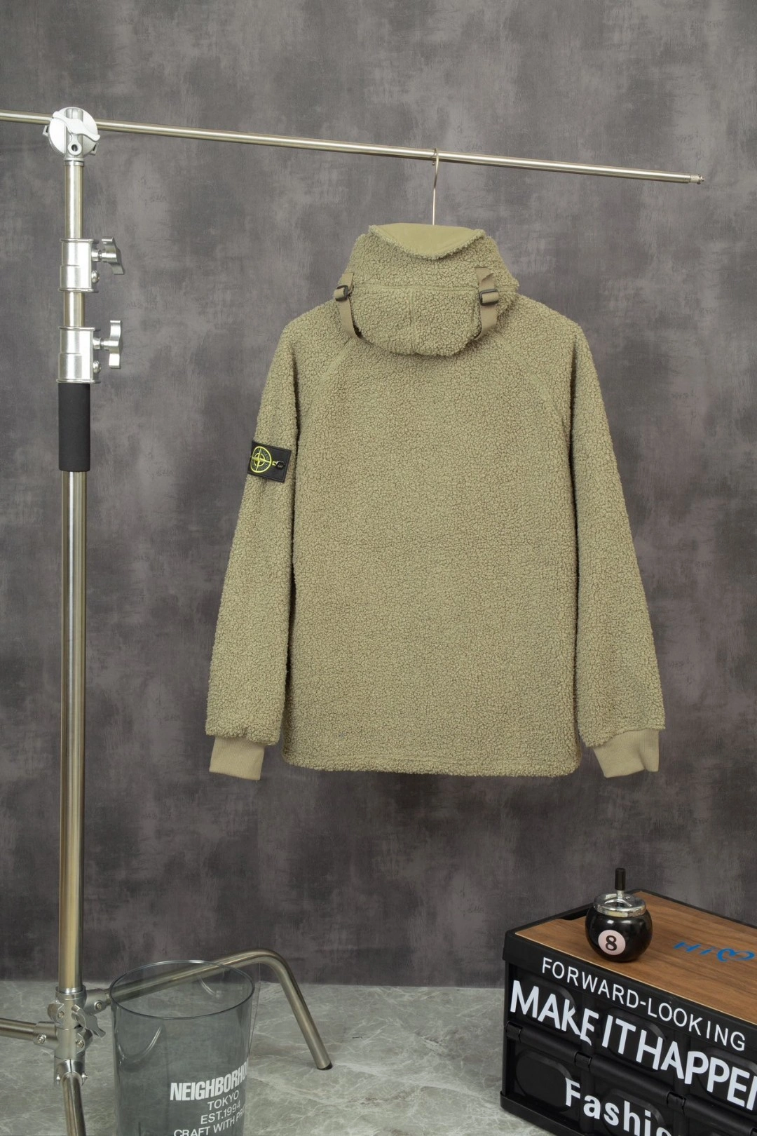 Gemini- berber fleece oversized 3Colour item:C-F403K0308-3