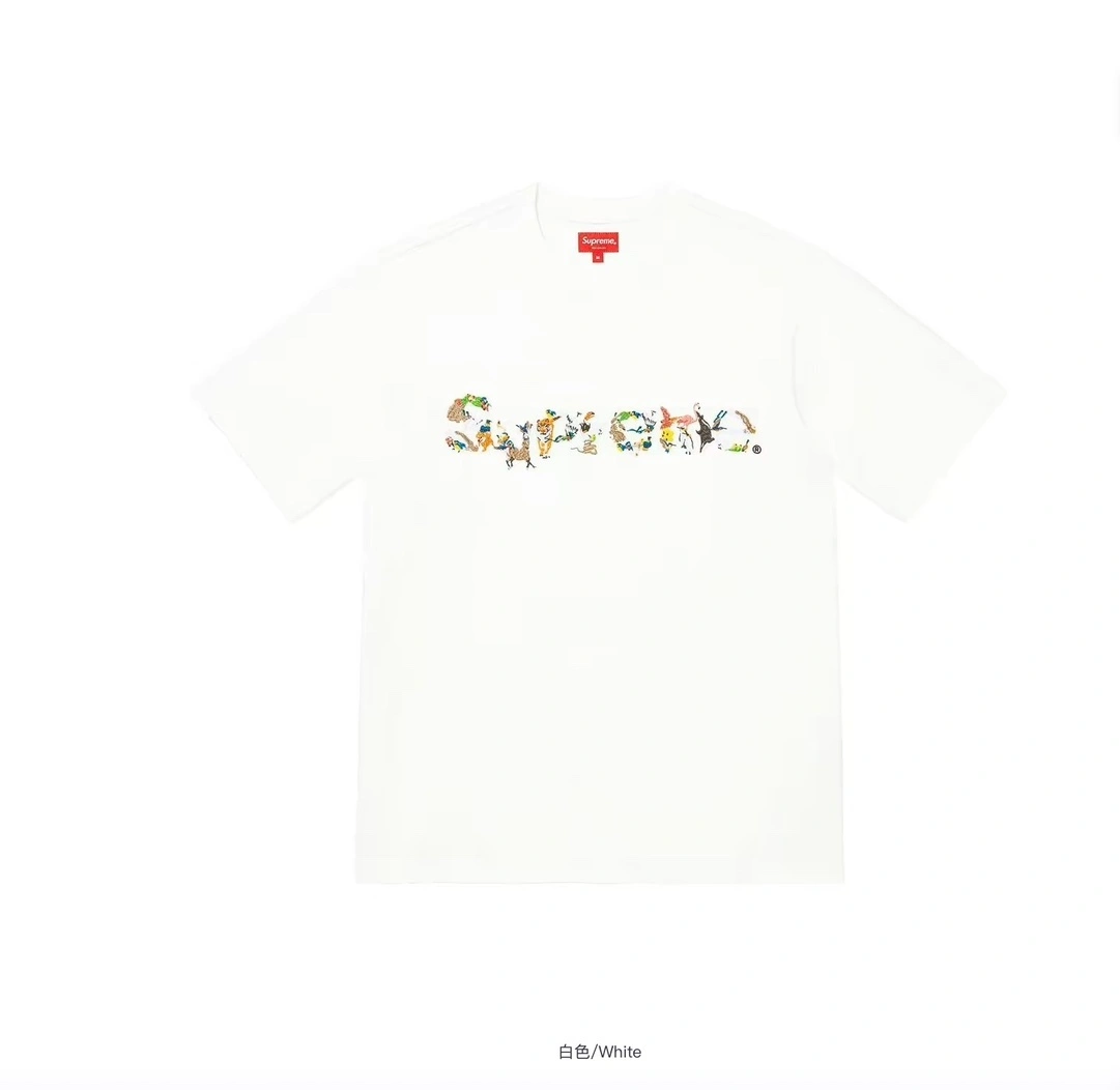 Gemini- embroidery LOGO TEE oversized item:C-F466H1305