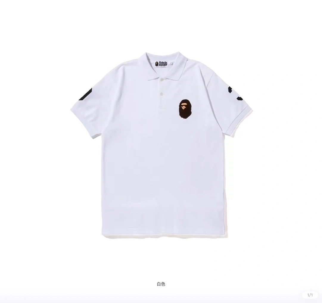 !Gemini- embroidery POLO oversized 4Colour item:C-F000I1702-4