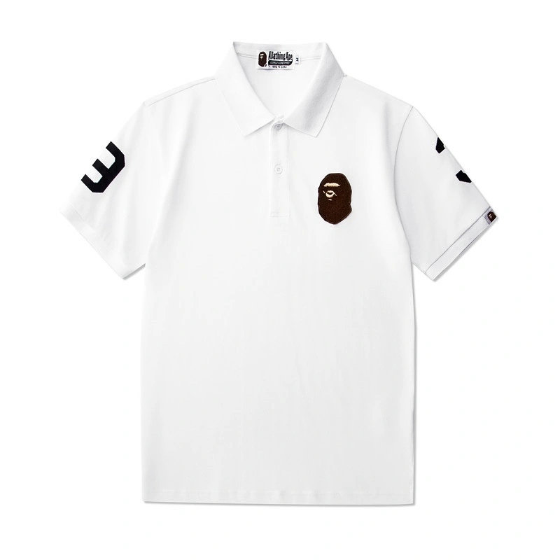 !Gemini- embroidery POLO oversized 4Colour item:C-F000I1702-4
