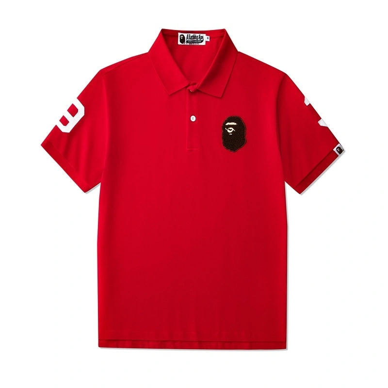 !Gemini- embroidery POLO oversized 4Colour item:C-F000I1702-4