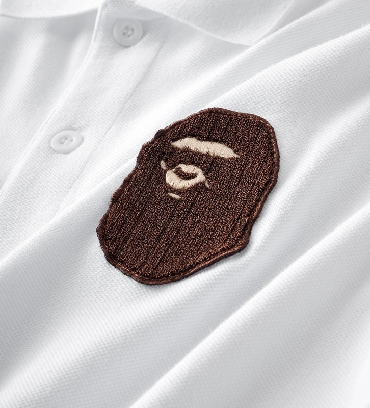 !Gemini- embroidery POLO oversized 4Colour item:C-F000I1702-4