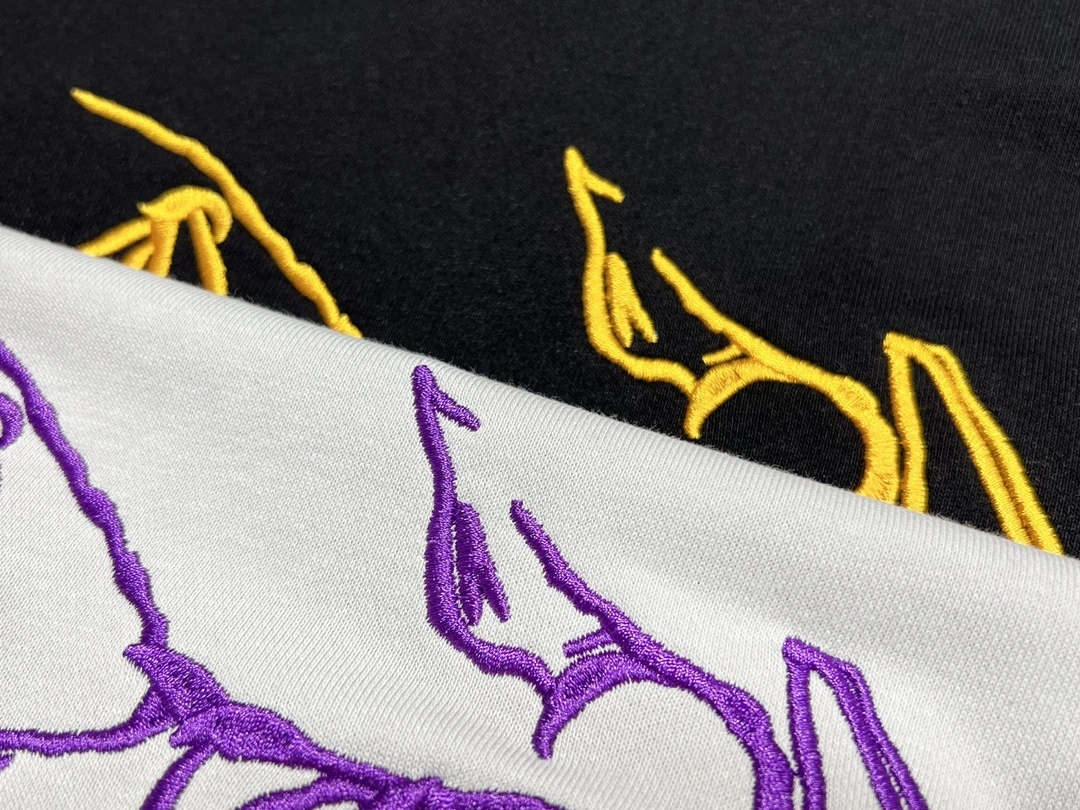 &Gemini- embroidery oversized 2Colour item:C-F000I0414-2