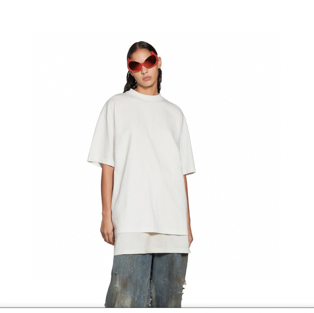 Gemini- embroidery oversized 2Colour item:C-F071H0312-2