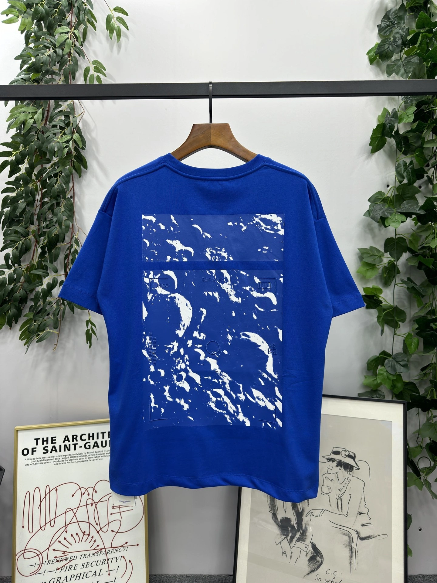 Gemini- embroidery oversized 2Colour item:D-F000D0128-2
