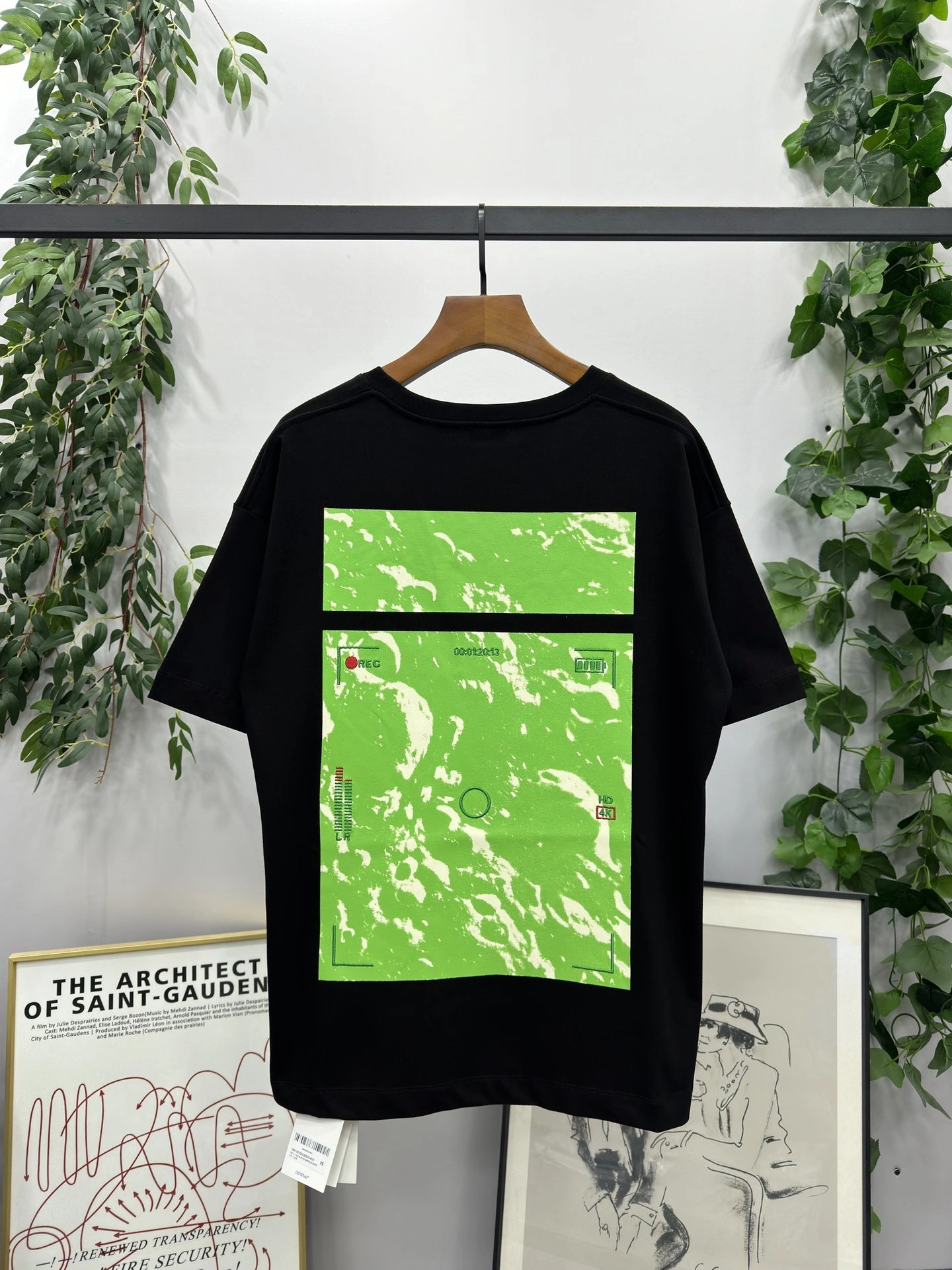 Gemini- embroidery oversized 2Colour item:D-F000D0128-2