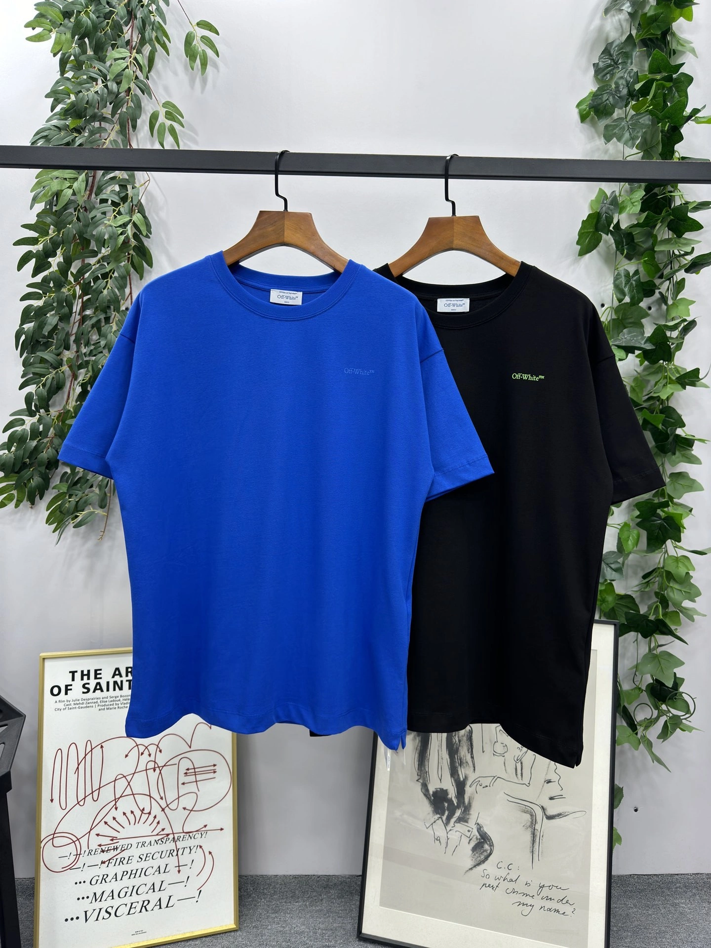 Gemini- embroidery oversized 2Colour item:D-F000D0128-2