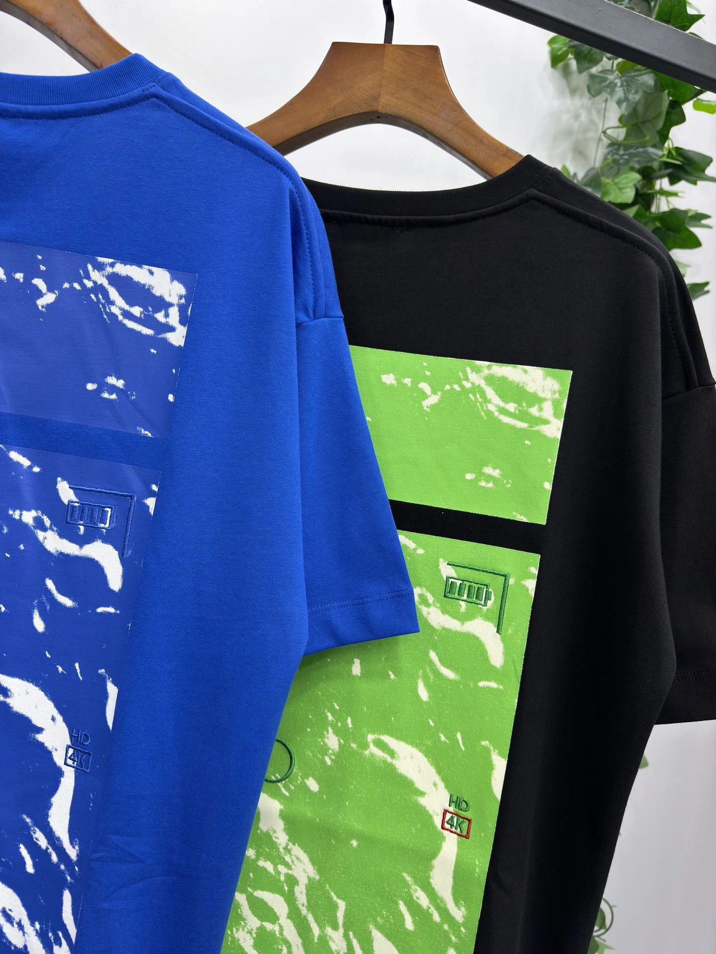 Gemini- embroidery oversized 2Colour item:D-F000D0128-2