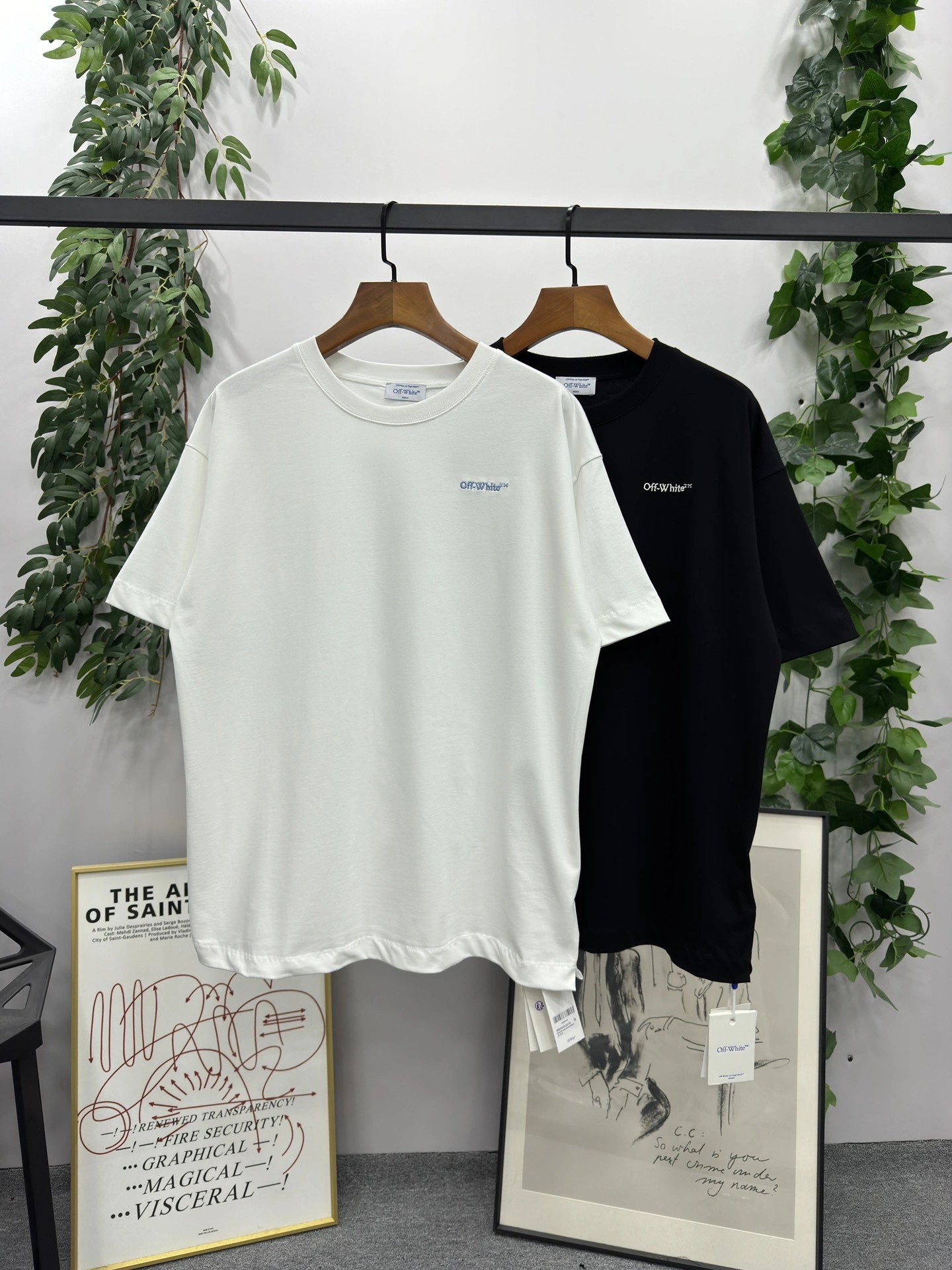 Gemini- embroidery oversized 2Colour item:D-F000D0133-2