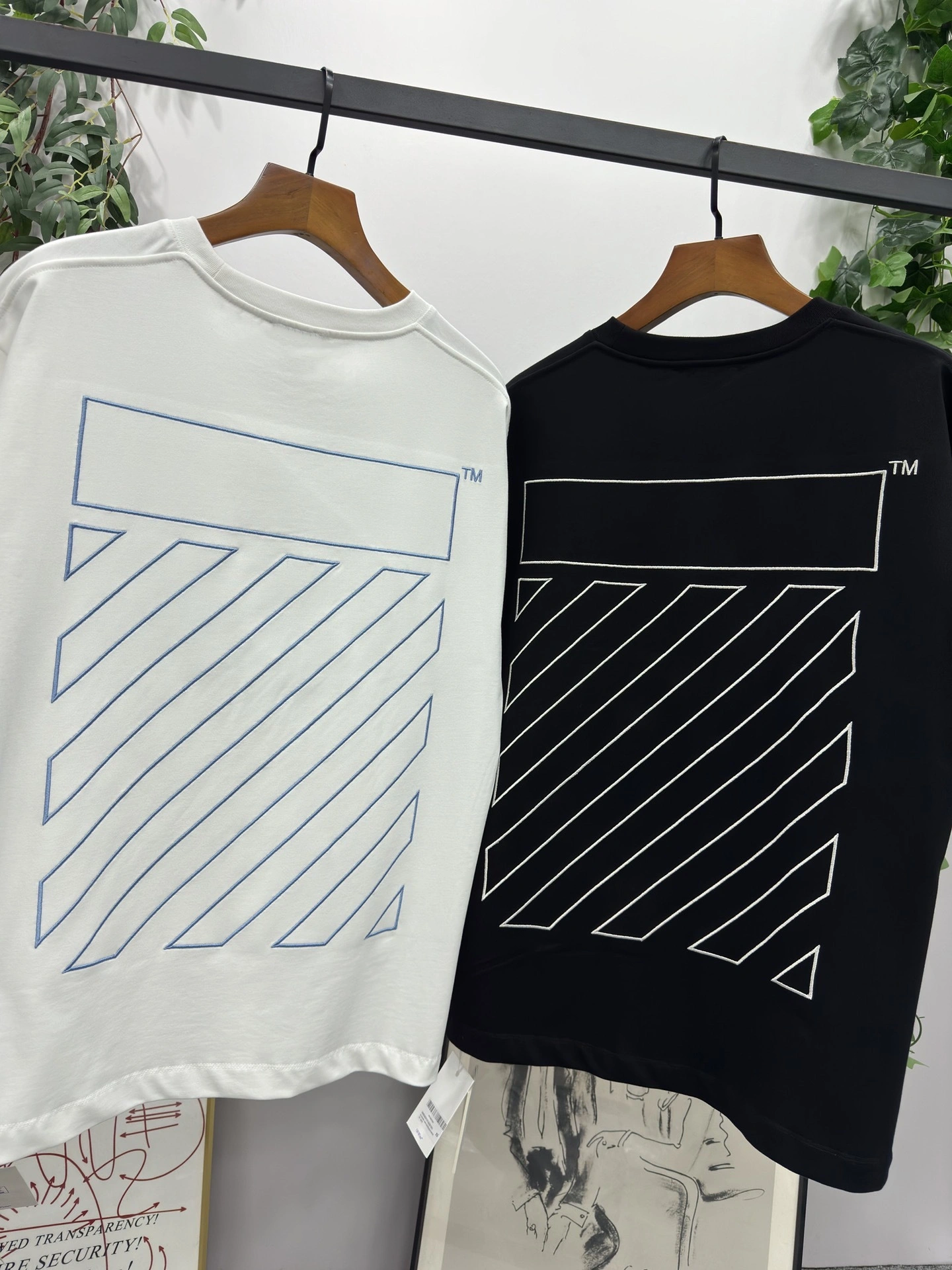 Gemini- embroidery oversized 2Colour item:D-F000D0133-2