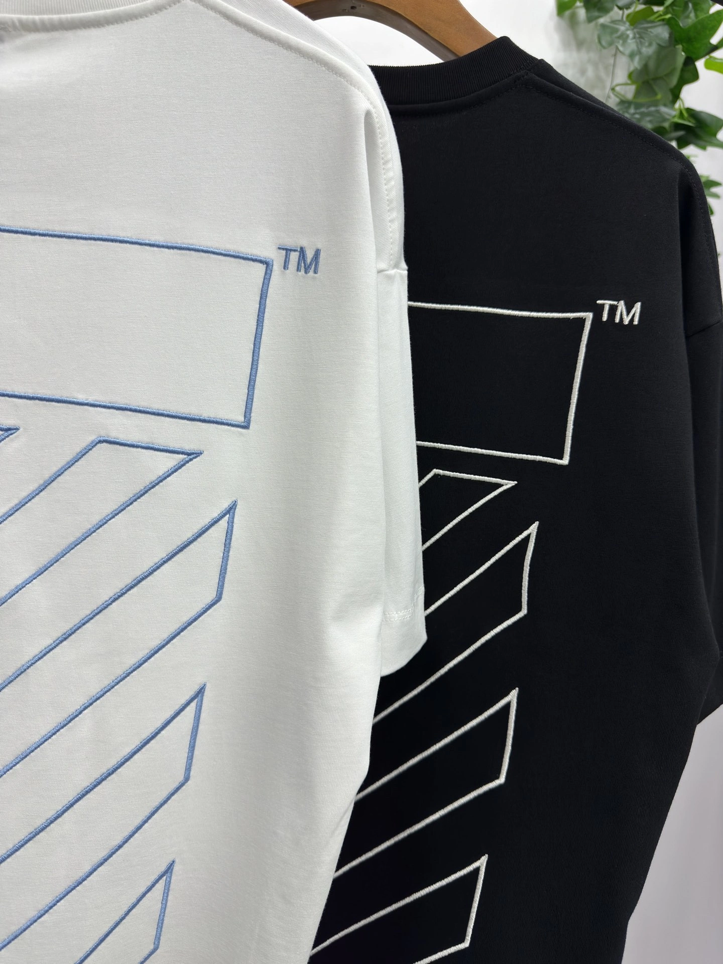 Gemini- embroidery oversized 2Colour item:D-F000D0133-2