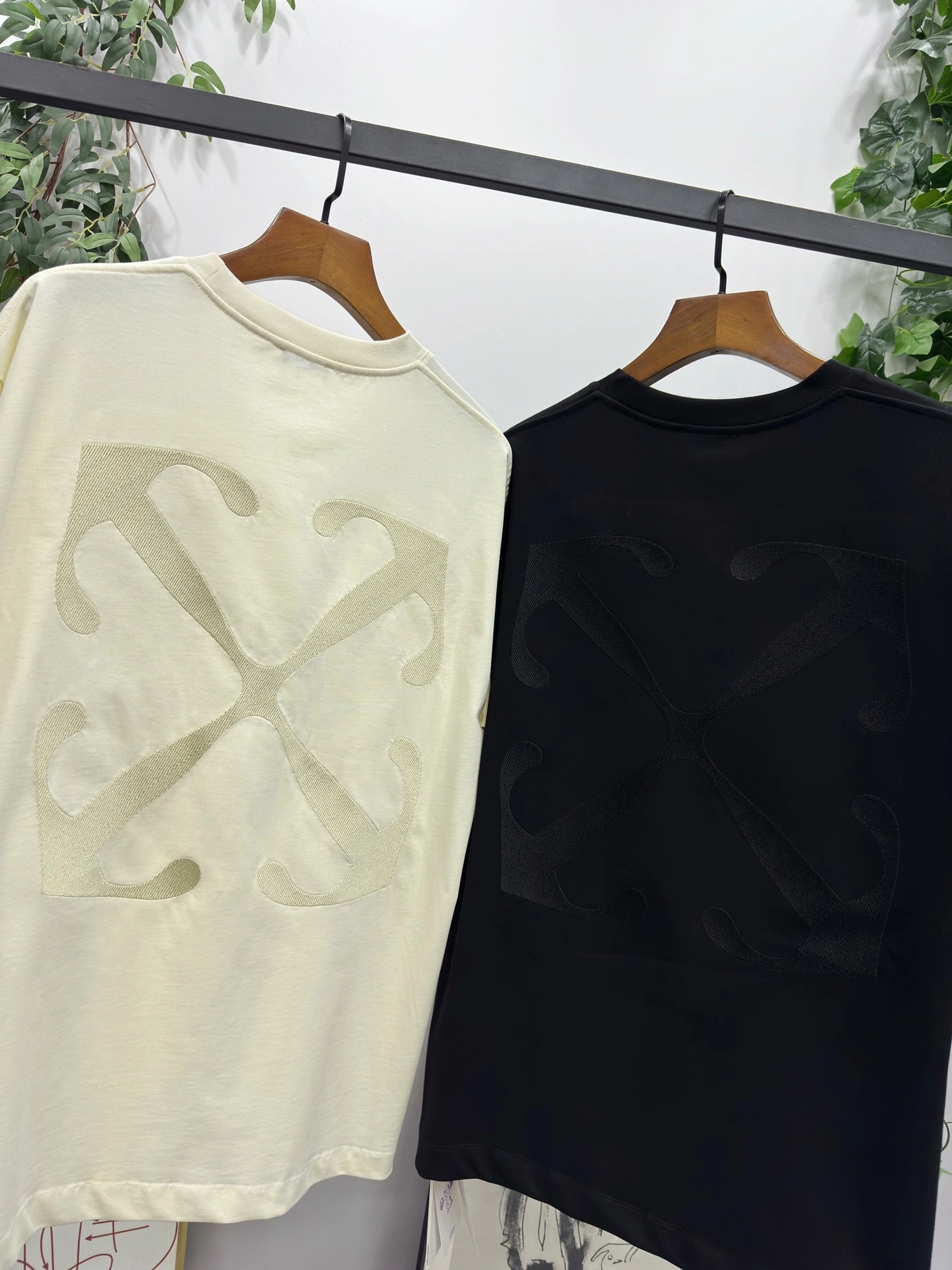 &Gemini- embroidery oversized 2Colour item:D-F000D0134-2