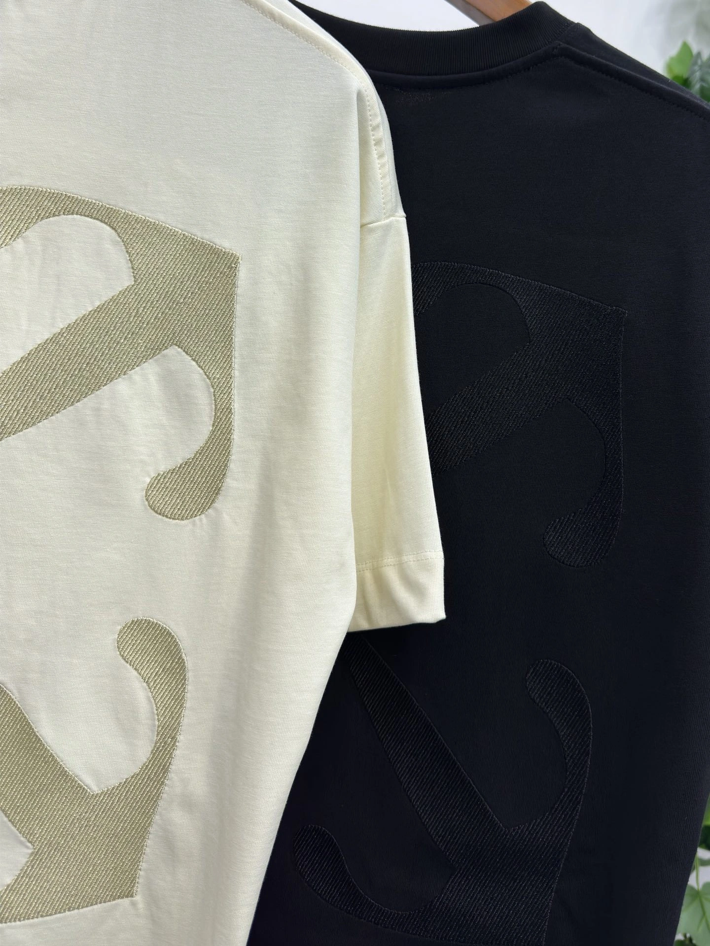 &Gemini- embroidery oversized 2Colour item:D-F000D0134-2