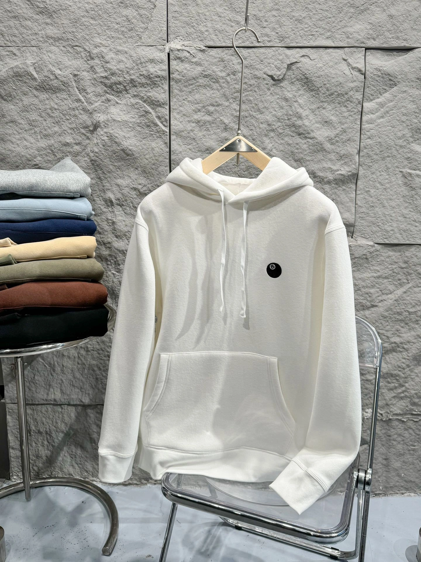 Gemini- embroidery oversized 8Colour item:D-F000D0179-8
