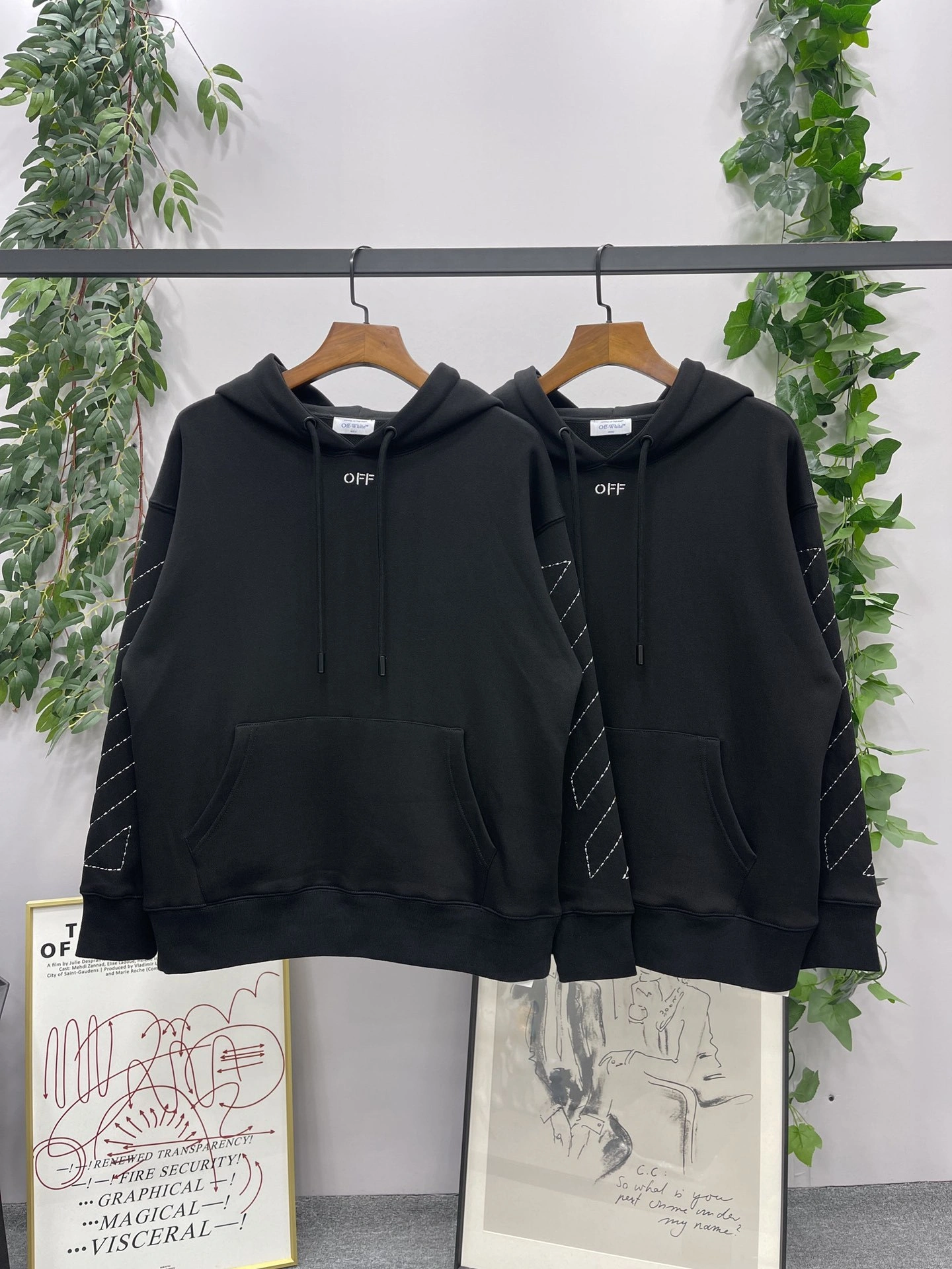 &Gemini- embroidery oversized item:C-F110J3106