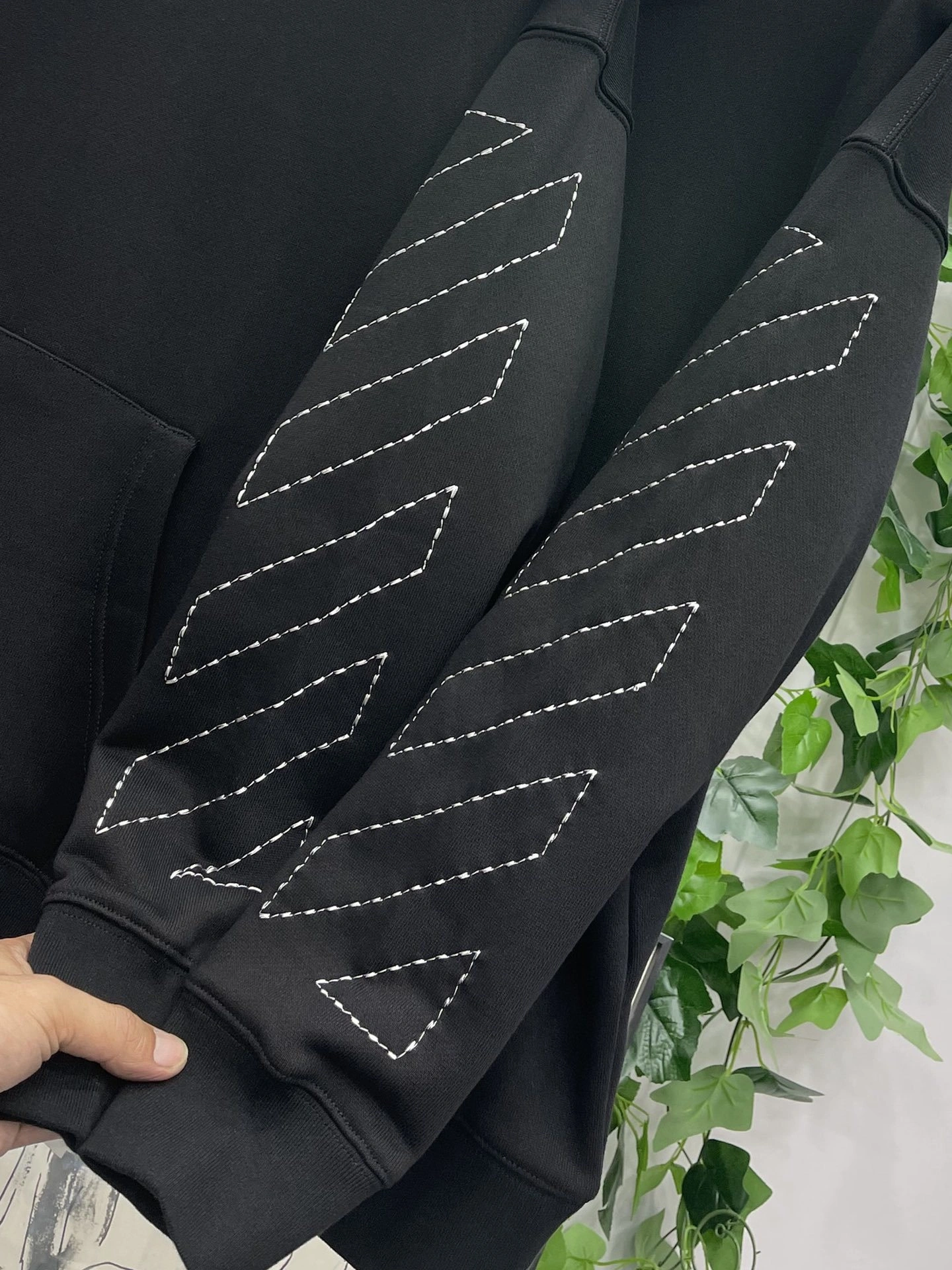 &Gemini- embroidery oversized item:C-F110J3106
