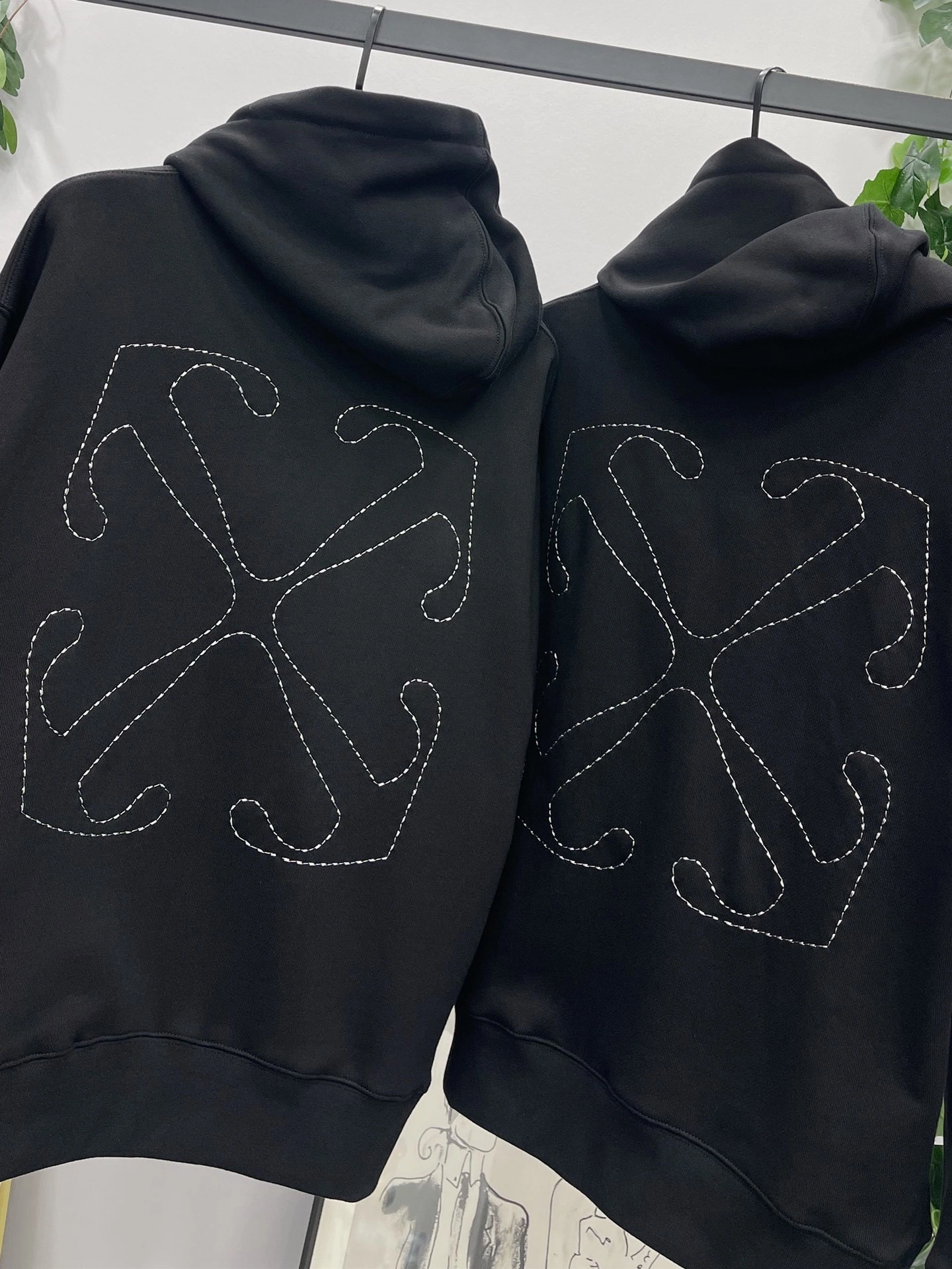 &Gemini- embroidery oversized item:C-F110J3106