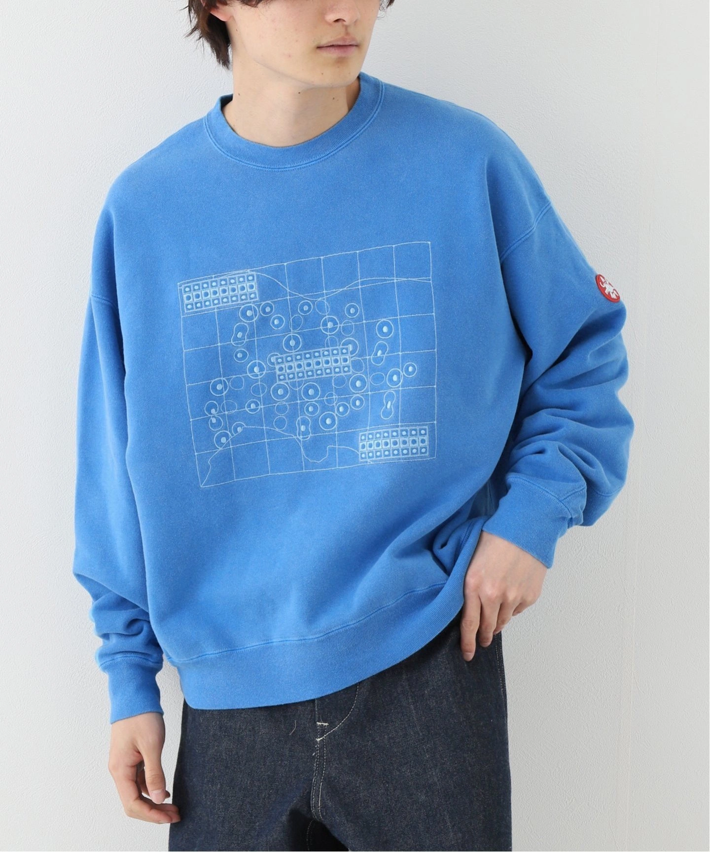 Gemini- embroidery oversized item:C-F402K0209