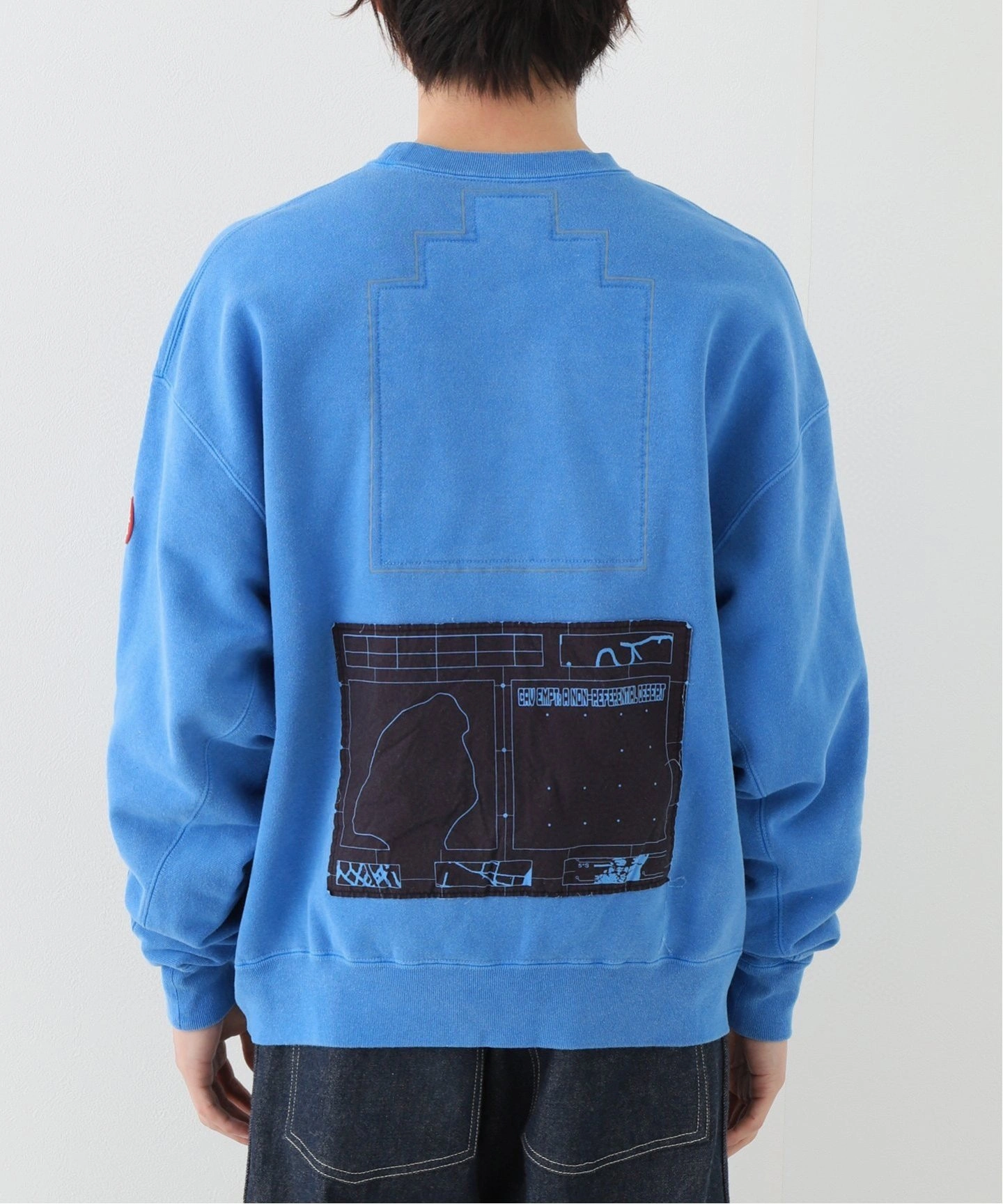 Gemini- embroidery oversized item:C-F402K0209