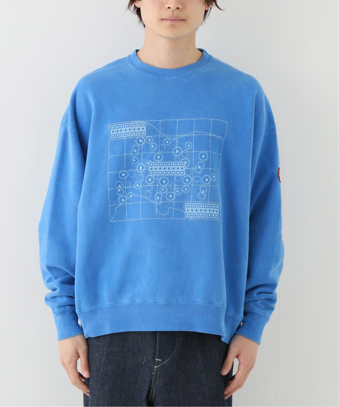 Gemini- embroidery oversized item:C-F402K0209