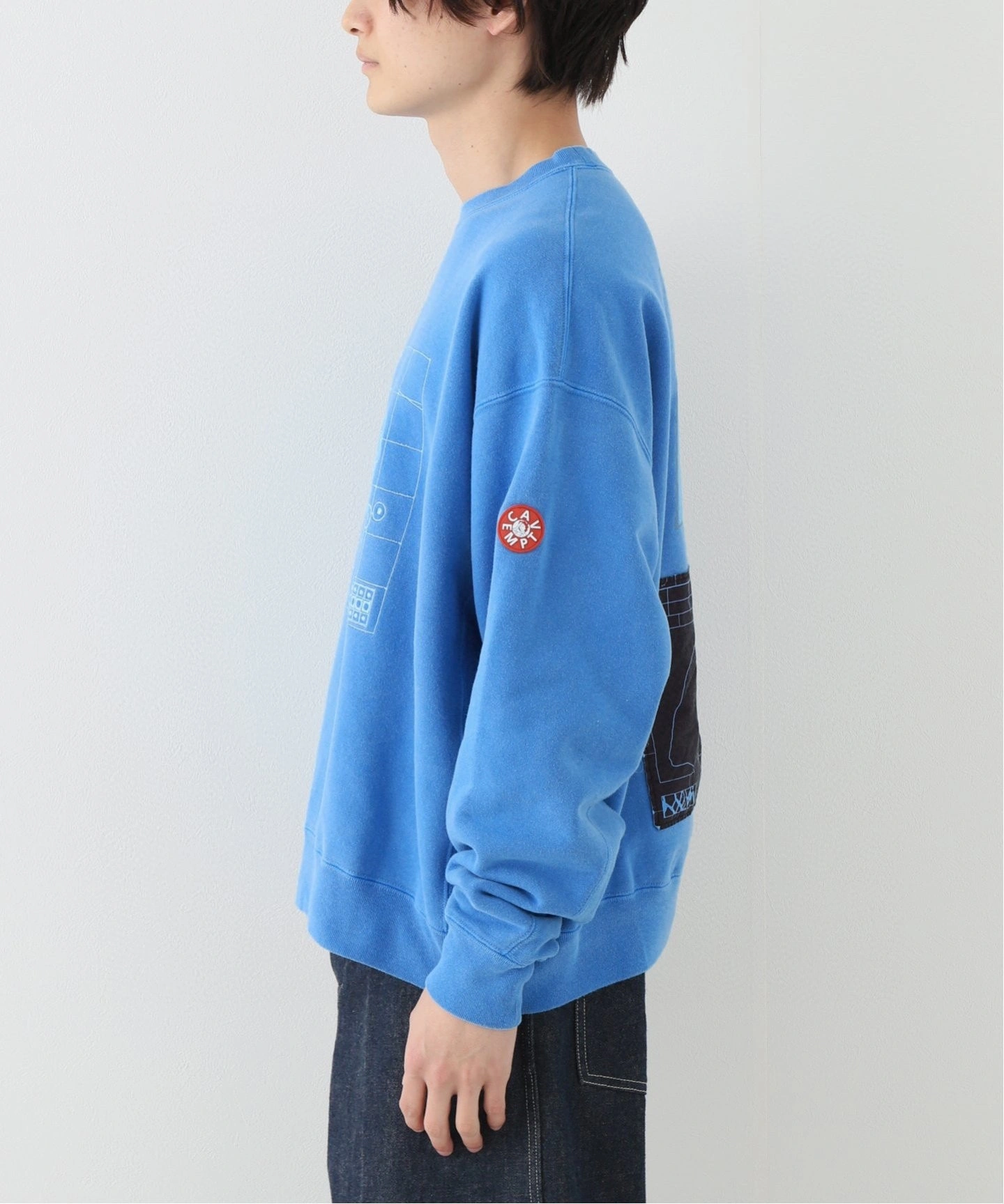 Gemini- embroidery oversized item:C-F402K0209