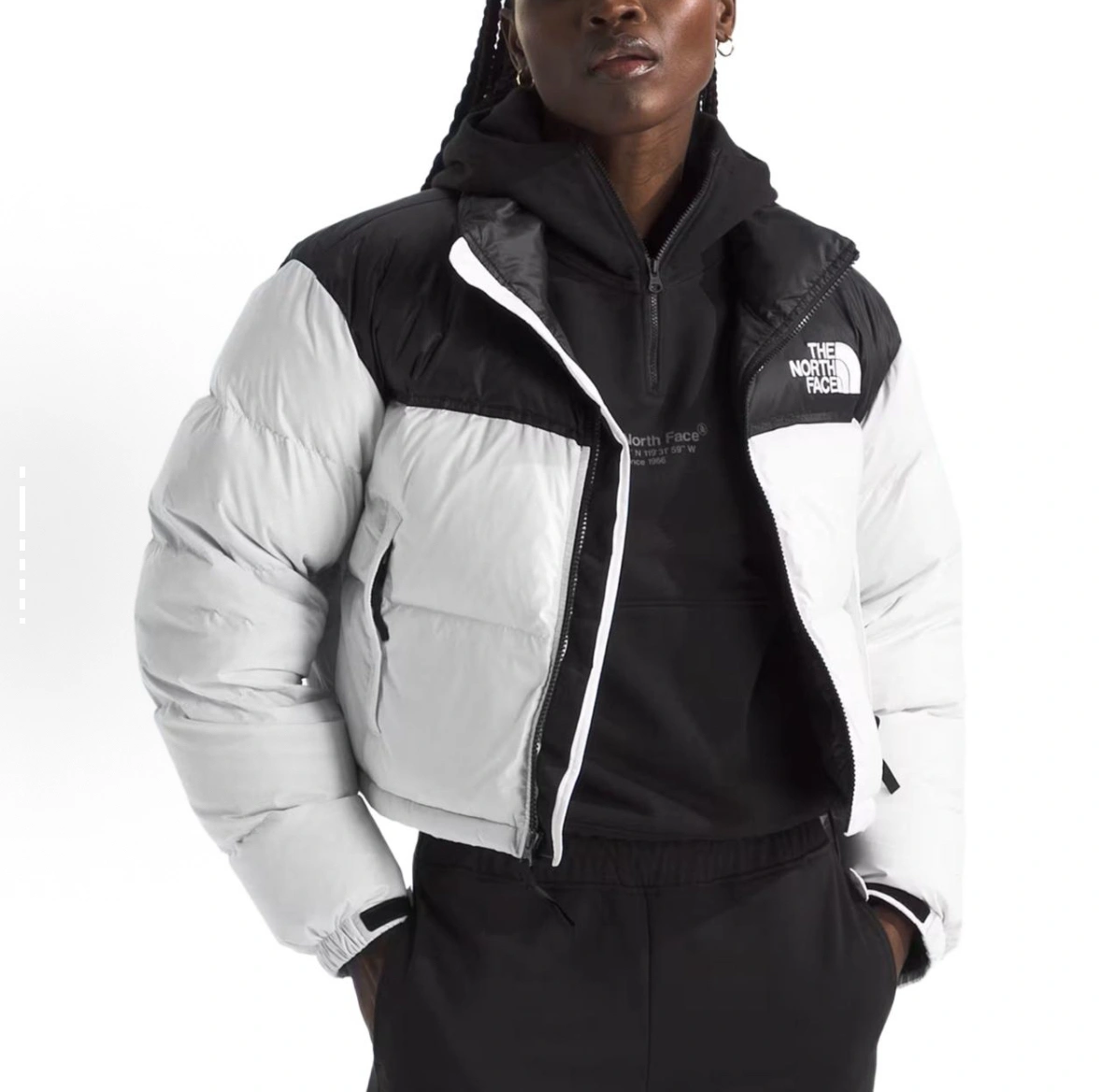 Gemini-F135 Down jacket embroidery white duck down item:E-FL09C1396H