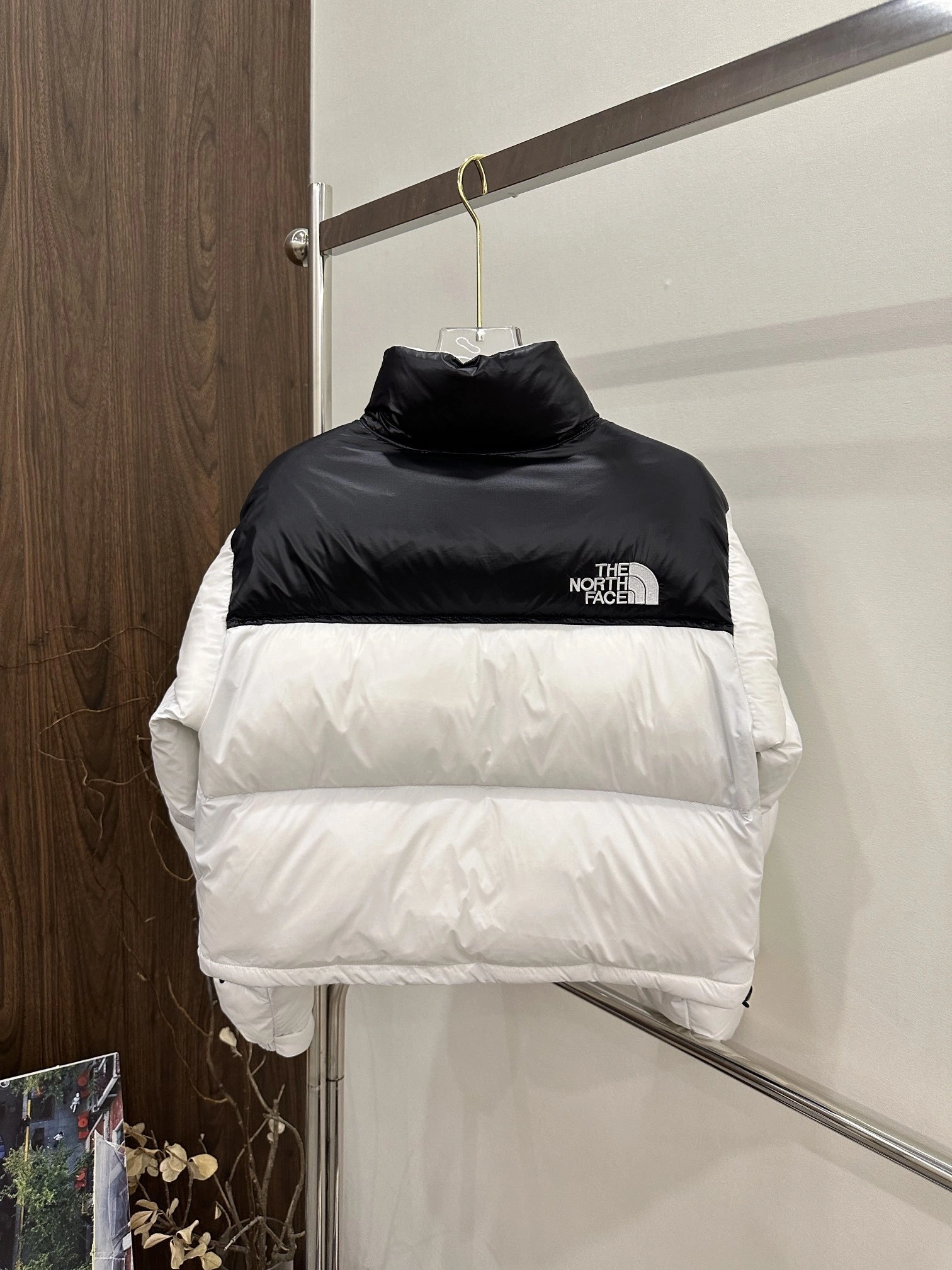 Gemini-F135 Down jacket embroidery white duck down item:E-FL09C1396H
