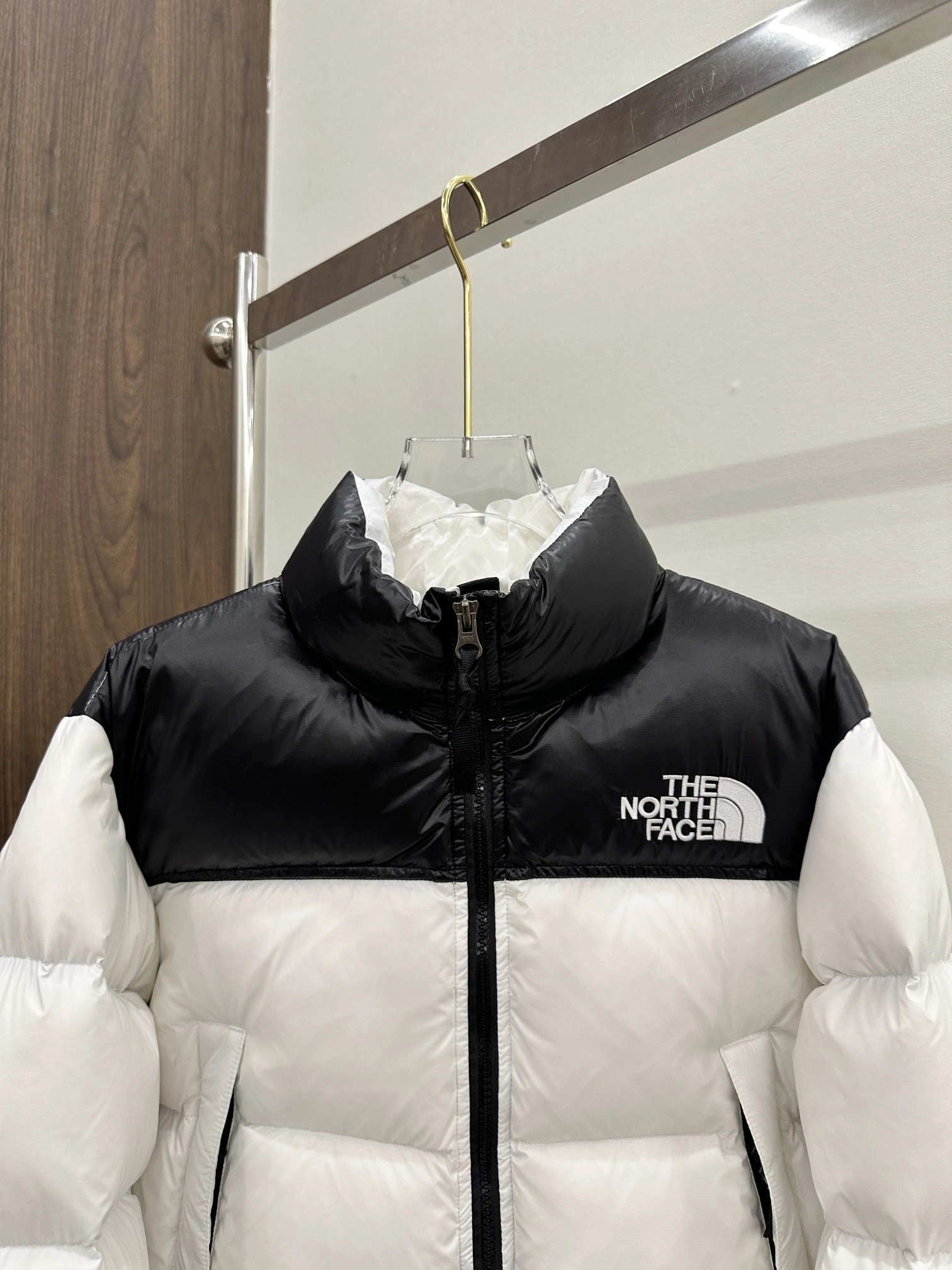 Gemini-F135 Down jacket embroidery white duck down item:E-FL09C1396H