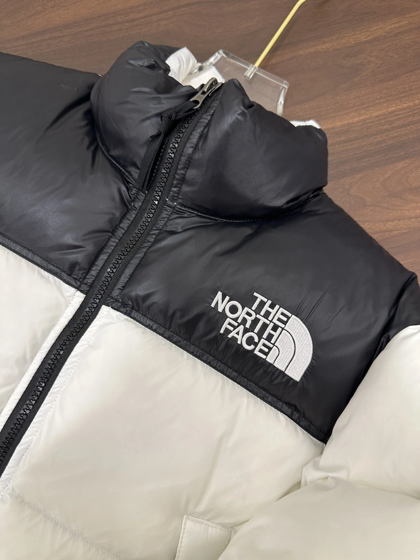 Gemini-F135 Down jacket embroidery white duck down item:E-FL09C1396H