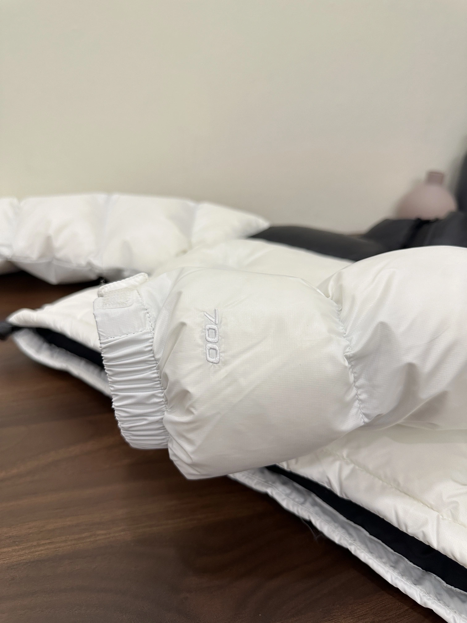 Gemini-F135 Down jacket embroidery white duck down item:E-FL09C1396H