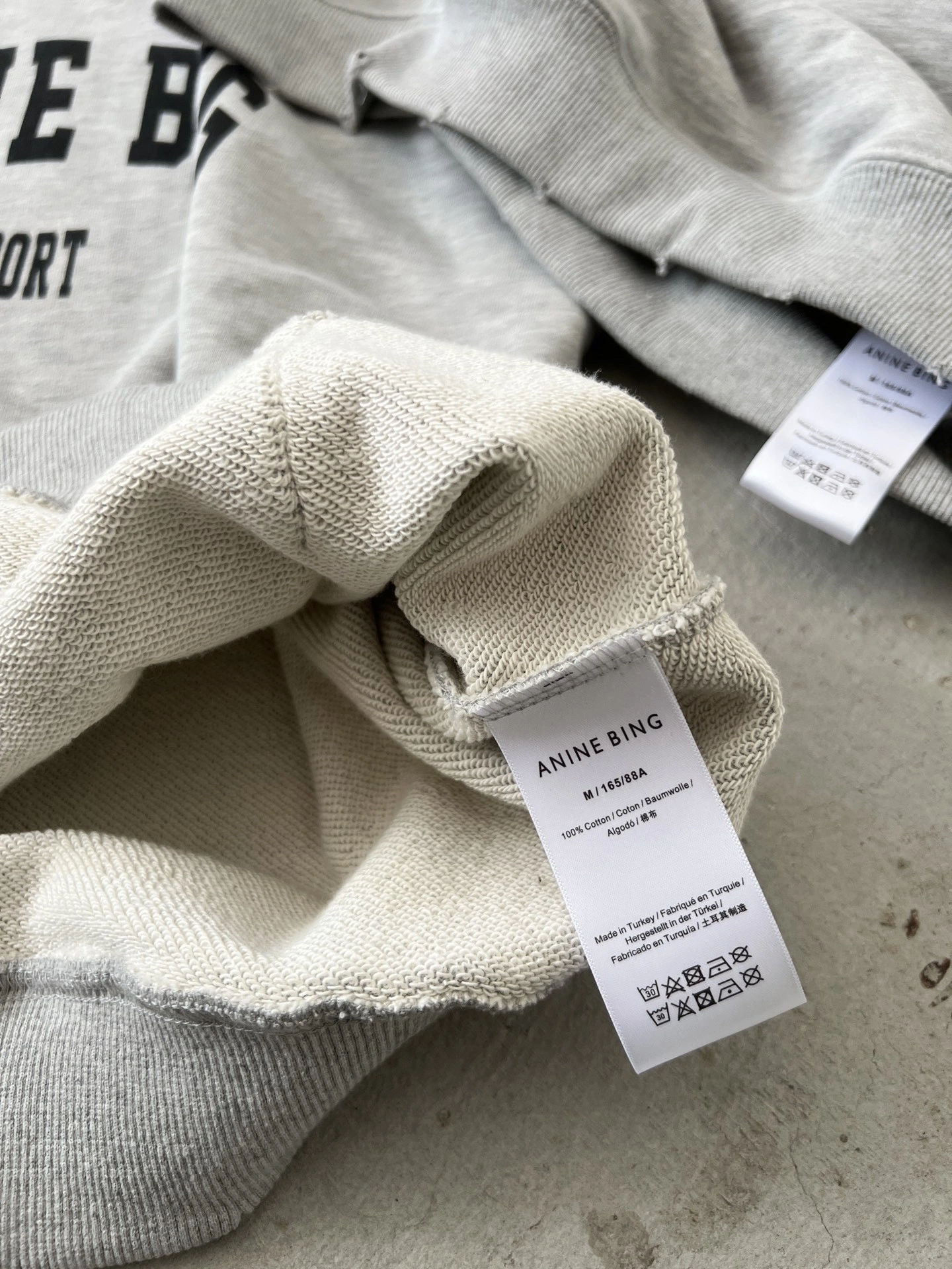 &Gemini-Other brands ANINE BING HARVEY Cotton oversize item:E-F125I0898T