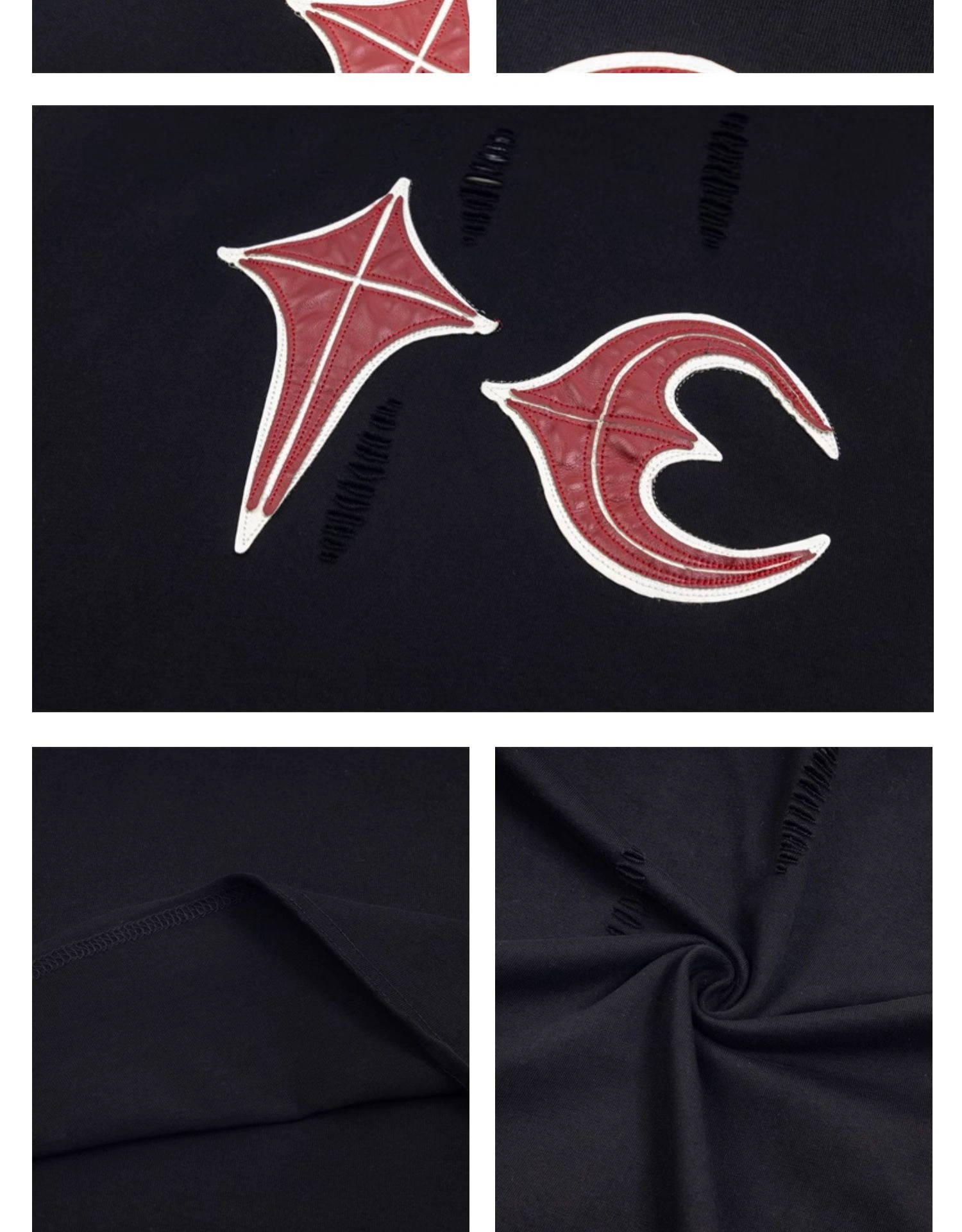 Gemini-Other brands embroidery oversized 3Colour item:D-FL00G1415-3