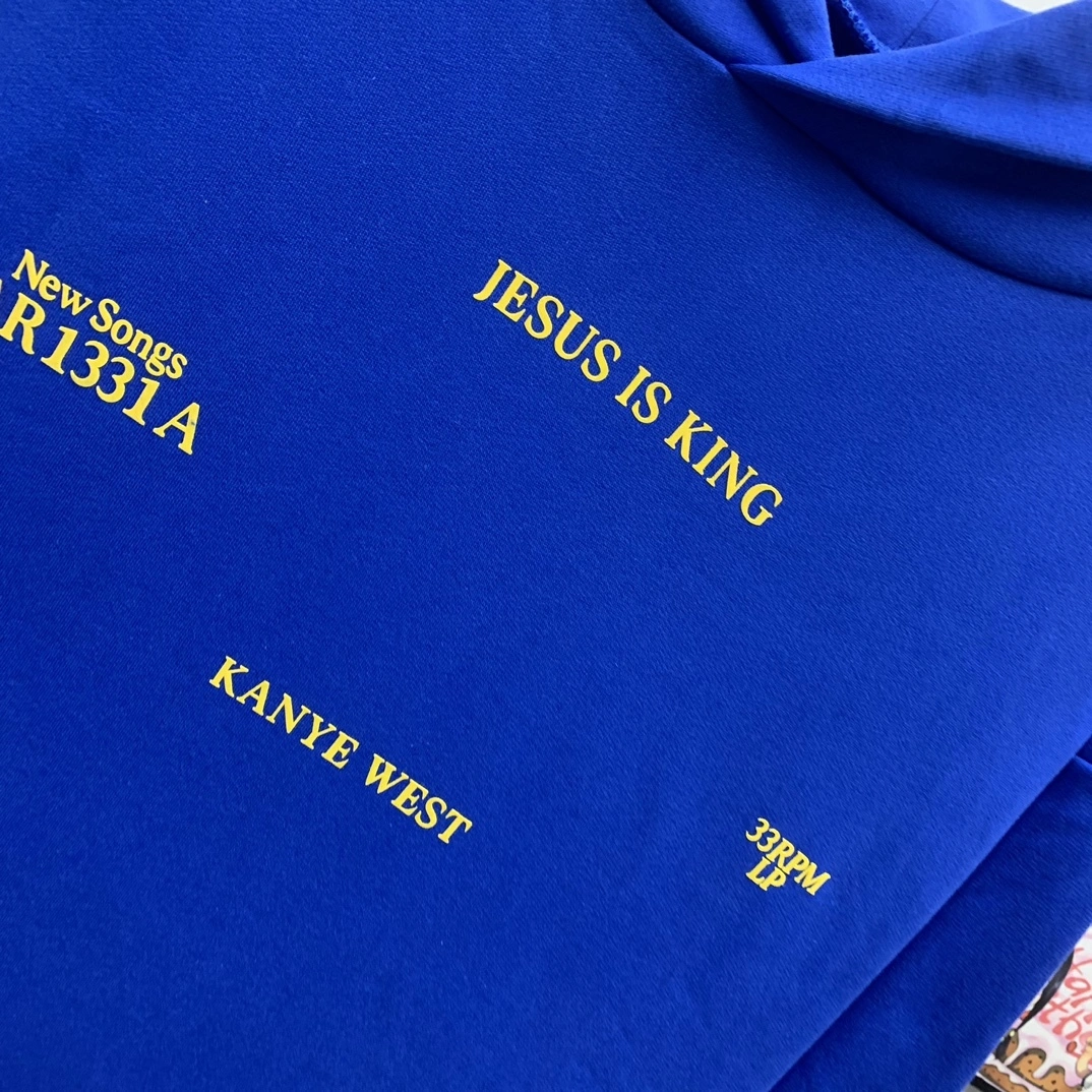 Gemini-kanye jesusisking fog oversized 2Colour item:C-F477I0802-2
