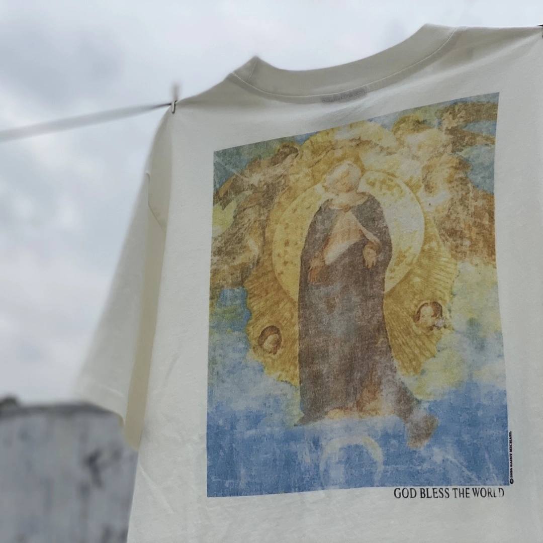 Gemini-vintage tee oversized item:C-FL02C1801