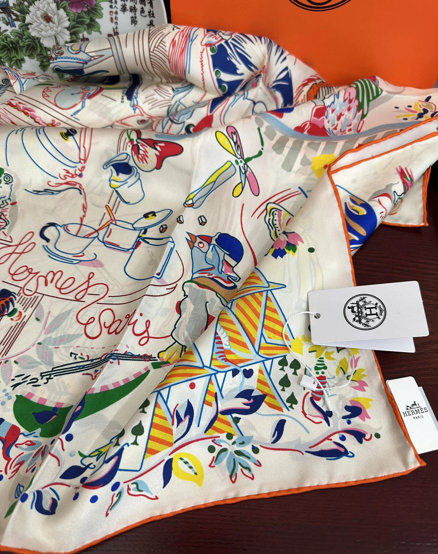 HD-- H5r75s Virginie （rue du Faubourg Saint-Honoré） Real silk 2Colour item:E-S132K2833-2H