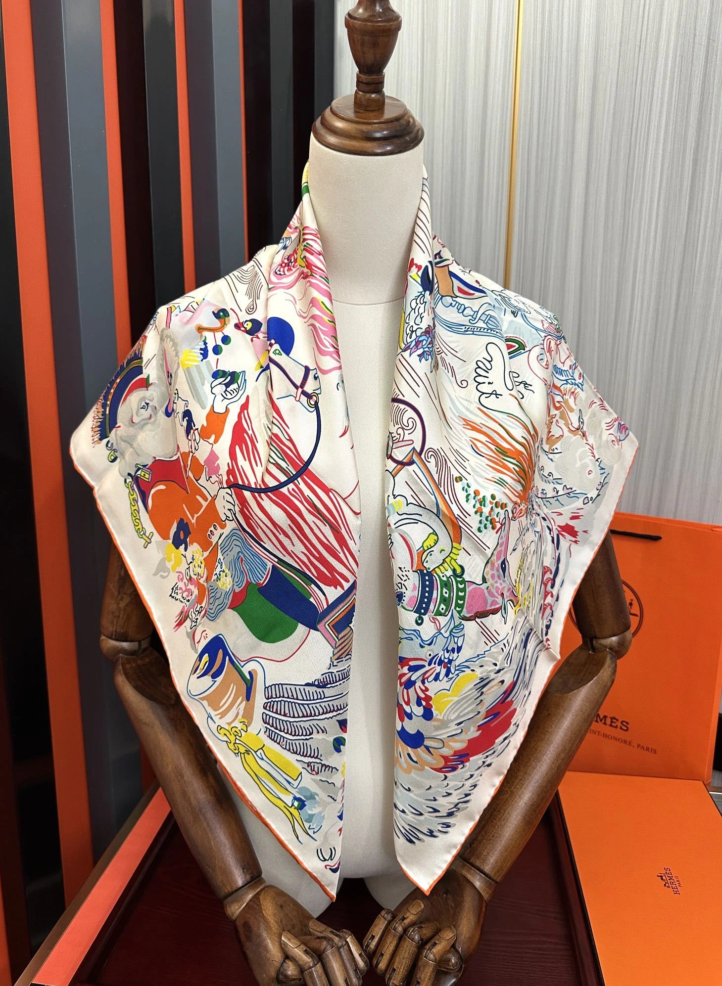 HD-- H5r75s Virginie （rue du Faubourg Saint-Honoré） Real silk 2Colour item:E-S132K2833-2H