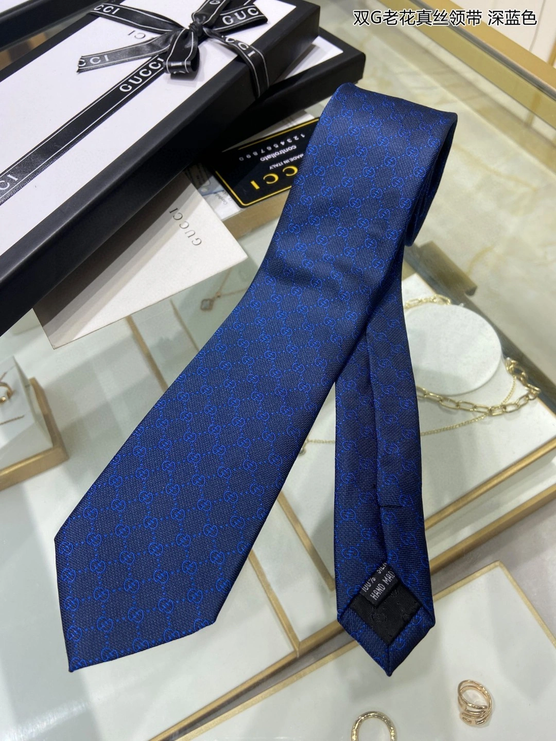 HD-- 100% top jacquard silk handmade custom item:C-S132G2411Y