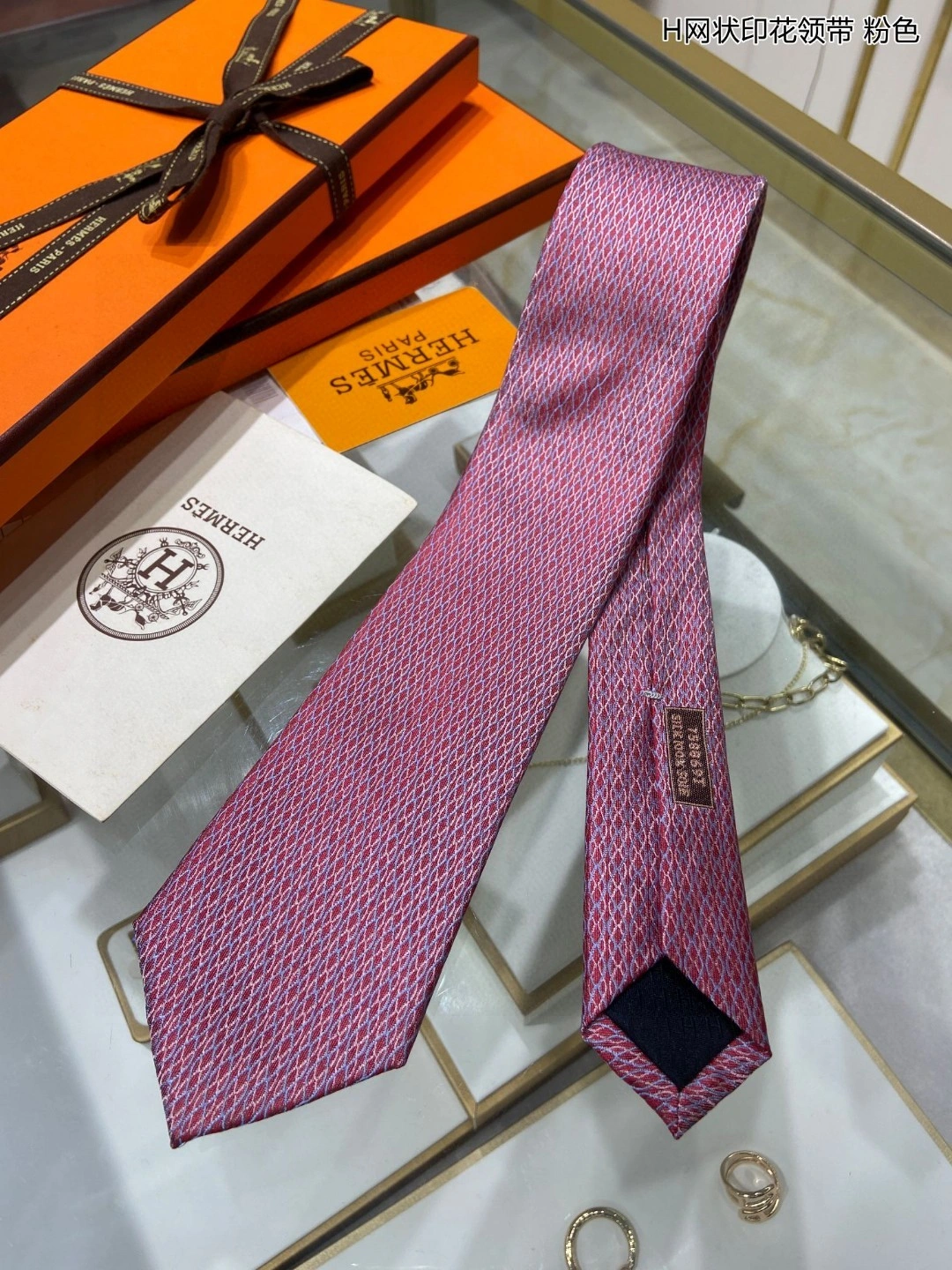 &HD-- 100% top jacquard silk handmade custom item:C-S132G2415Y