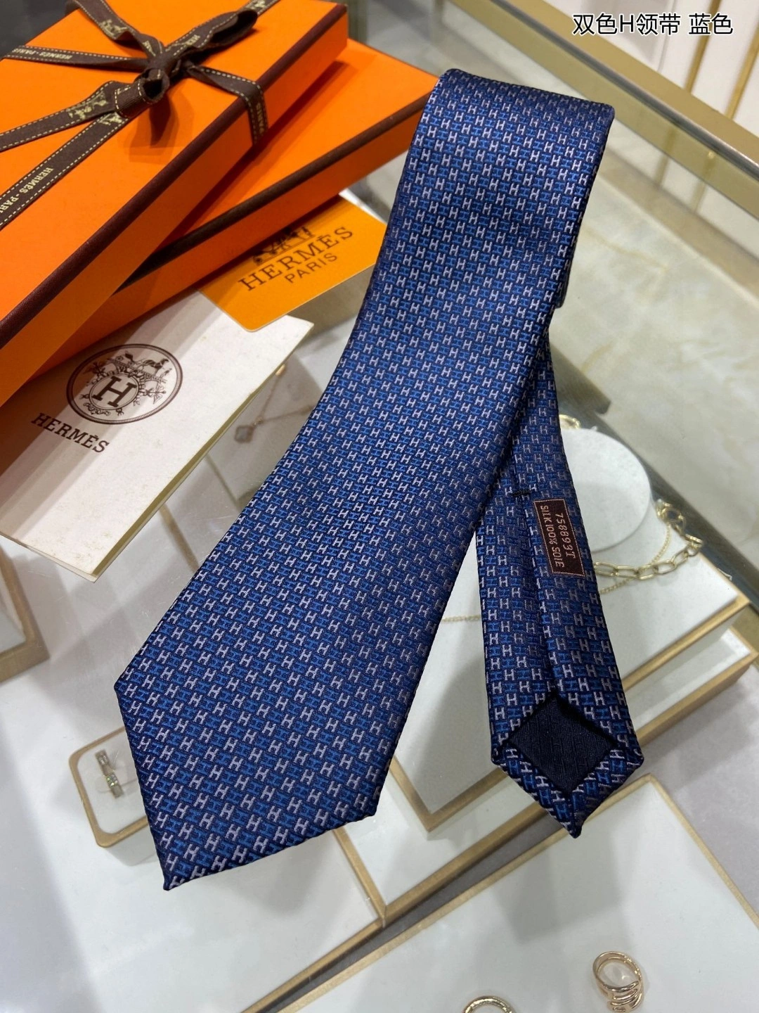 &HD-- 100% top jacquard silk handmade custom item:C-S132G2436Y